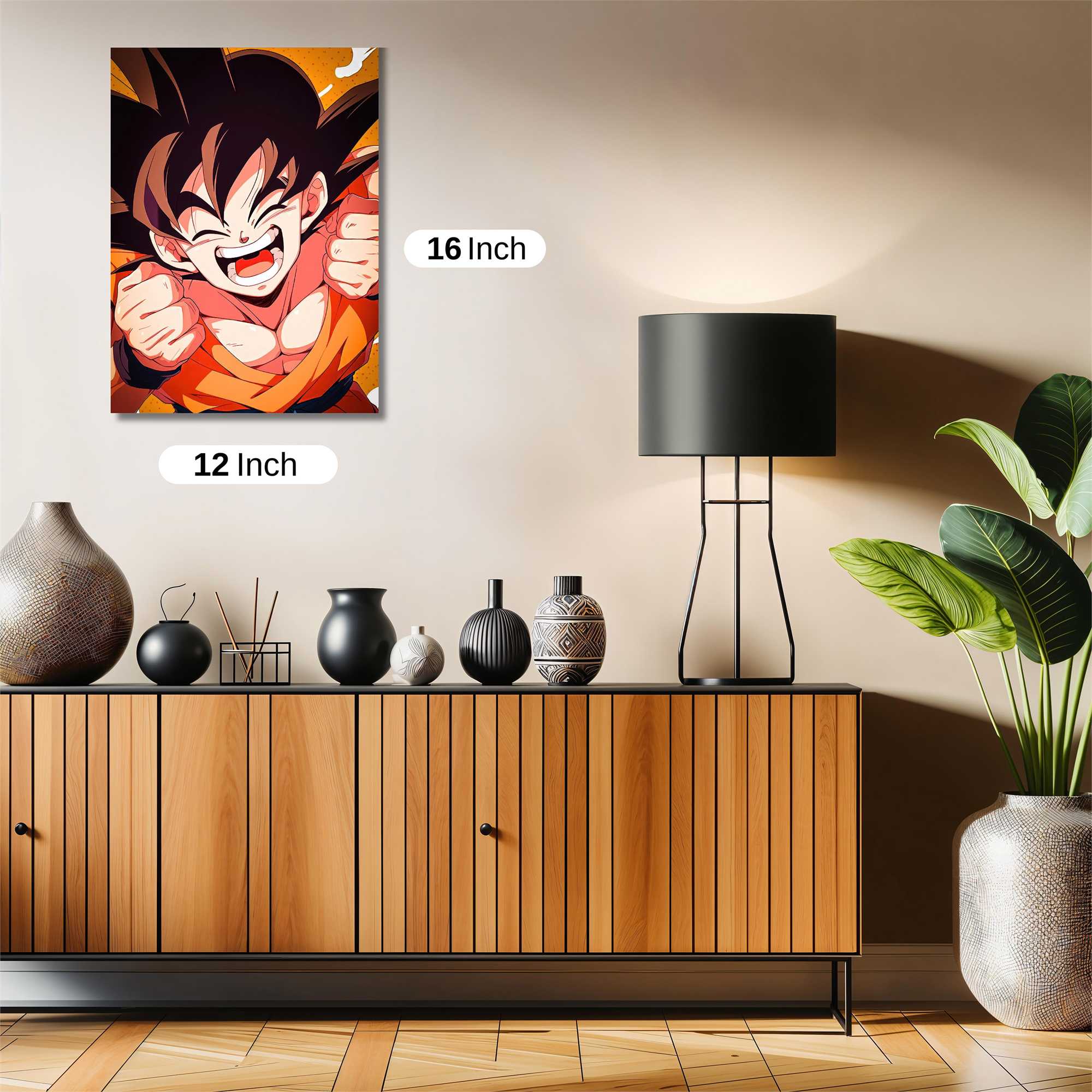 Goku Jubilant Safe Wall Magnetic / M