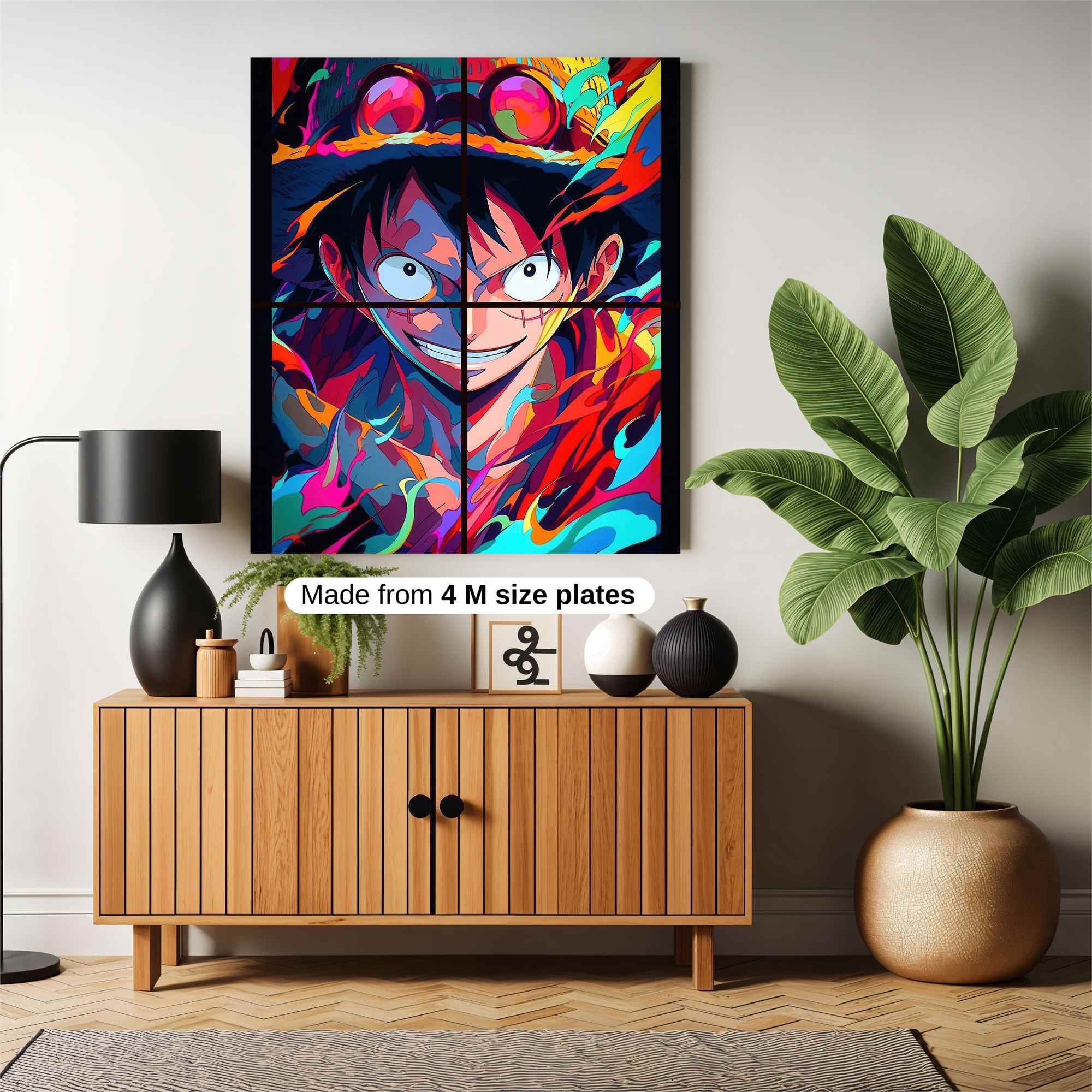 Luffy Vibrant Safe Wall Magnetic / M