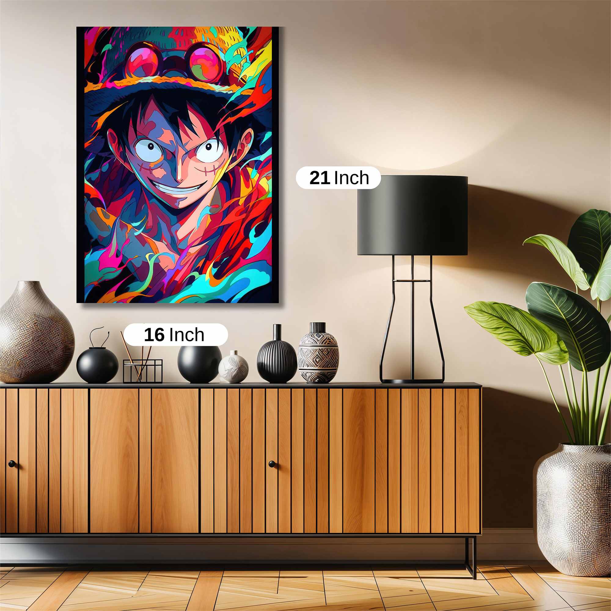 Luffy Vibrant Safe Wall Magnetic / M