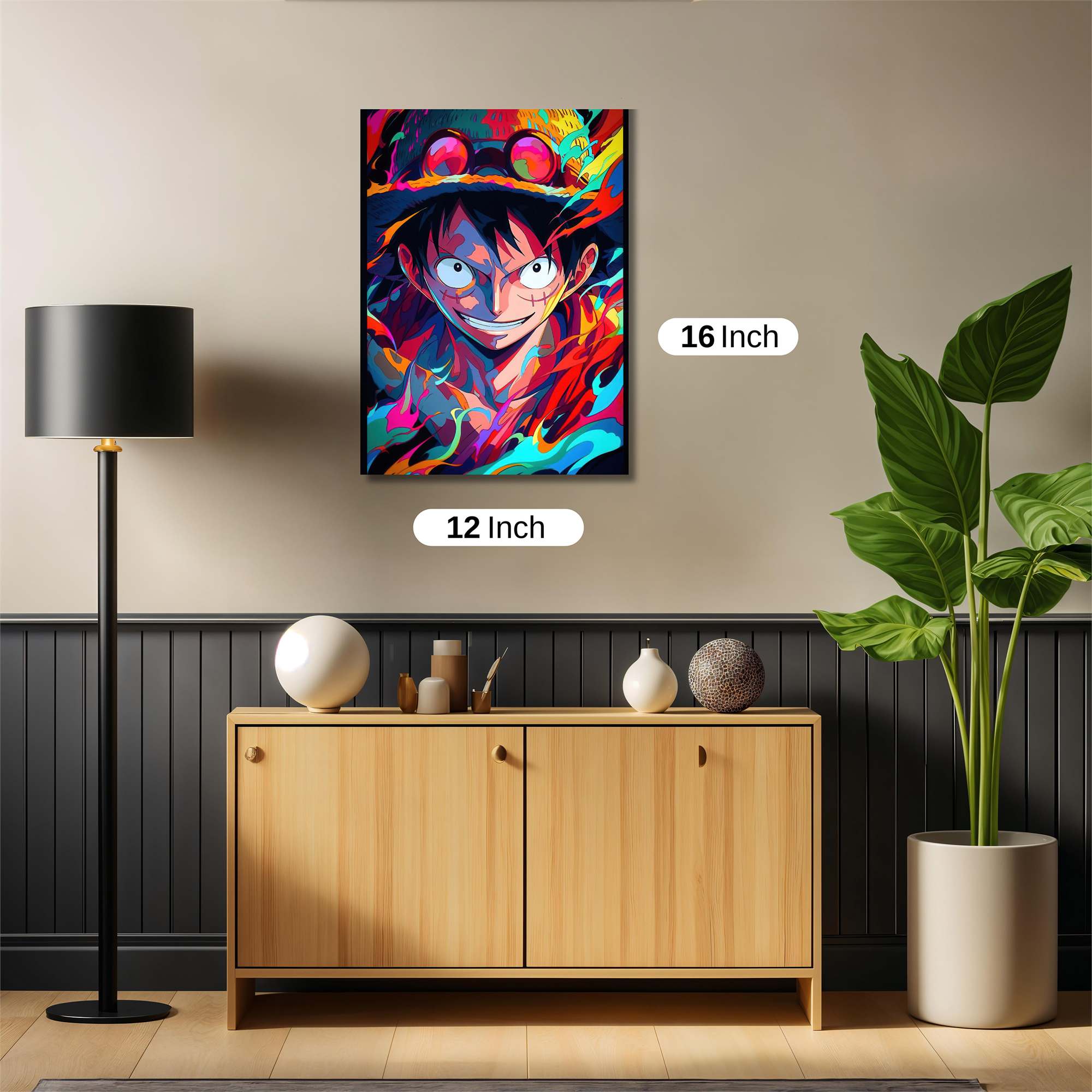 Luffy Vibrant Safe Wall Magnetic / M