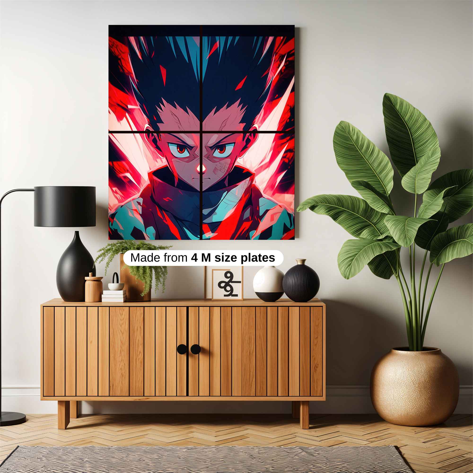 Gon Ferocious Safe Wall Magnetic / M