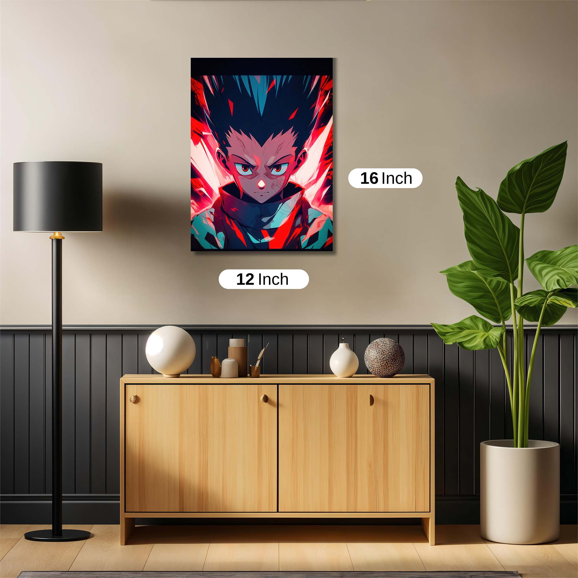 Gon Ferocious Safe Wall Magnetic / M