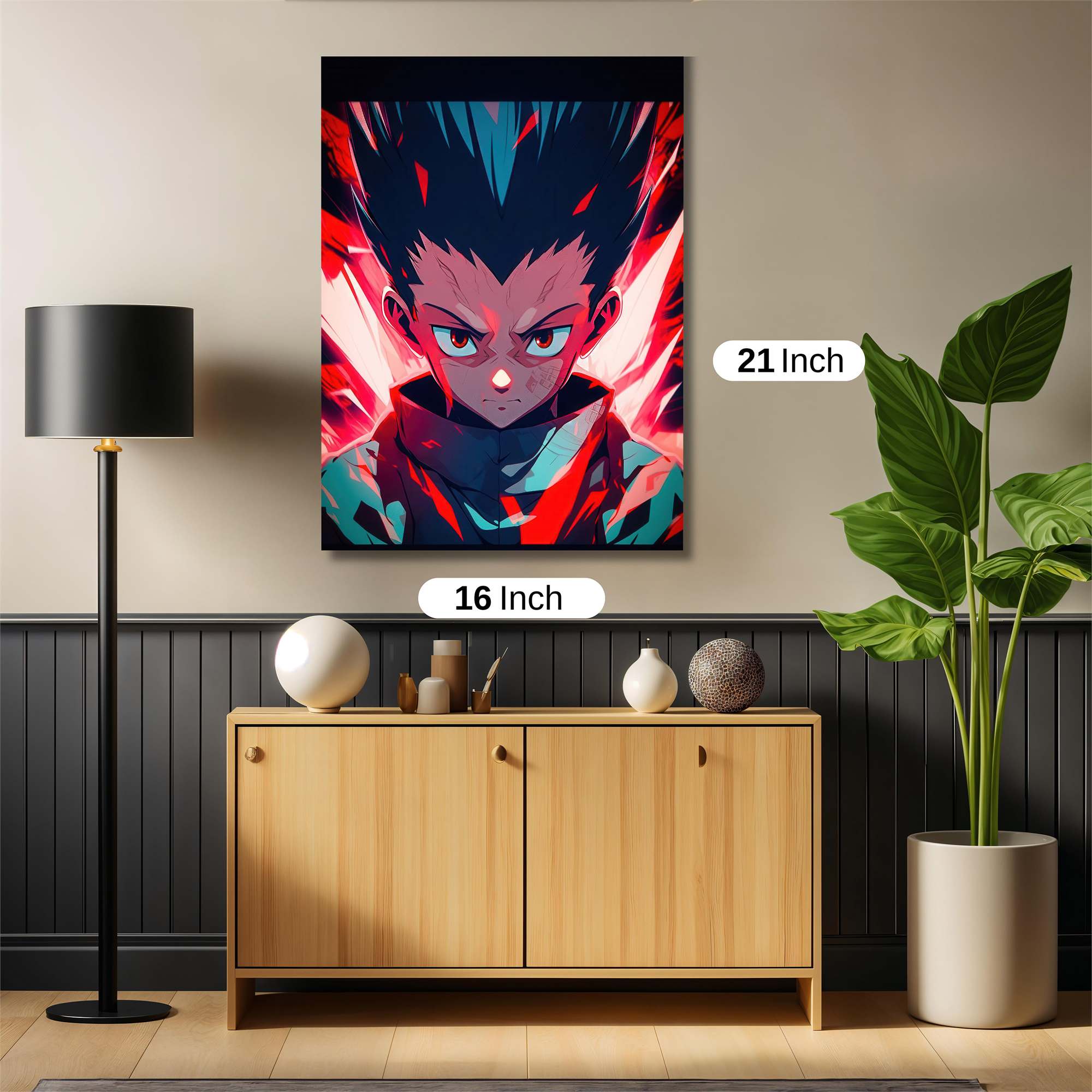 Gon Ferocious Safe Wall Magnetic / M