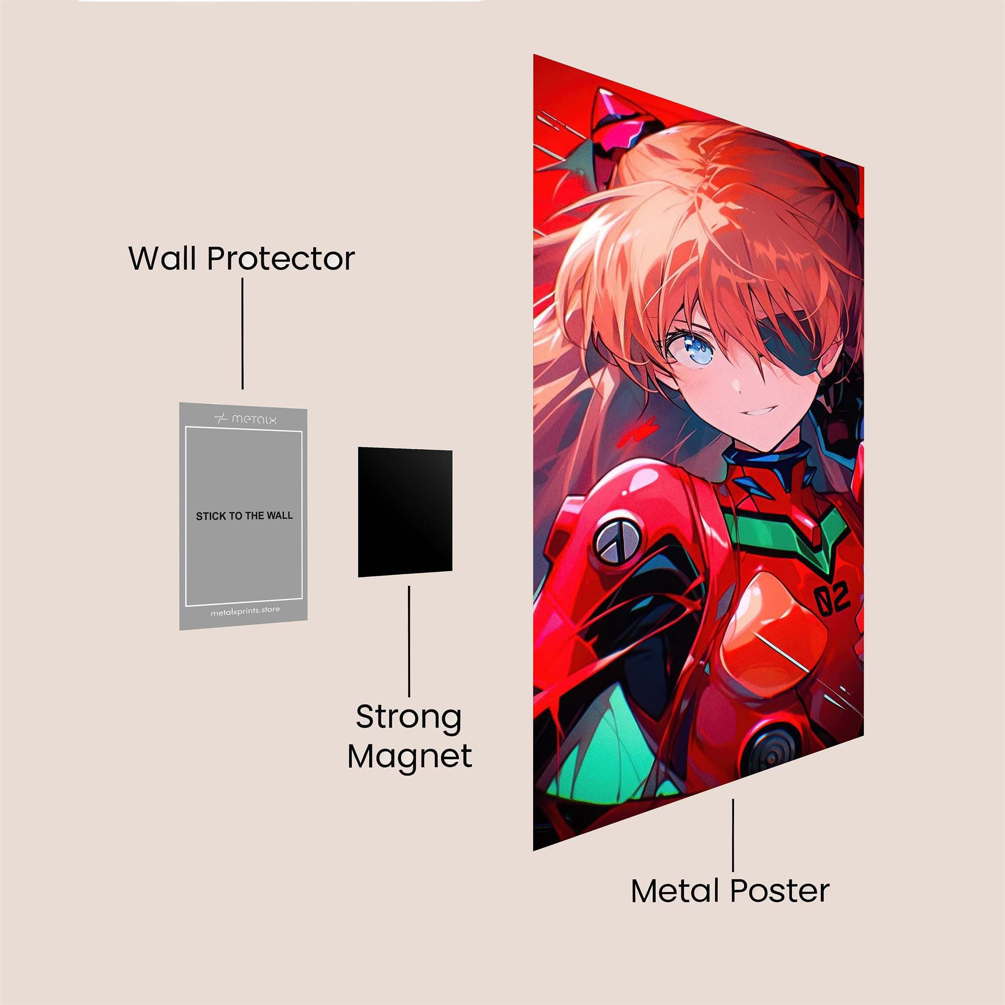 Asuka Defiant Safe Wall Magnetic / M