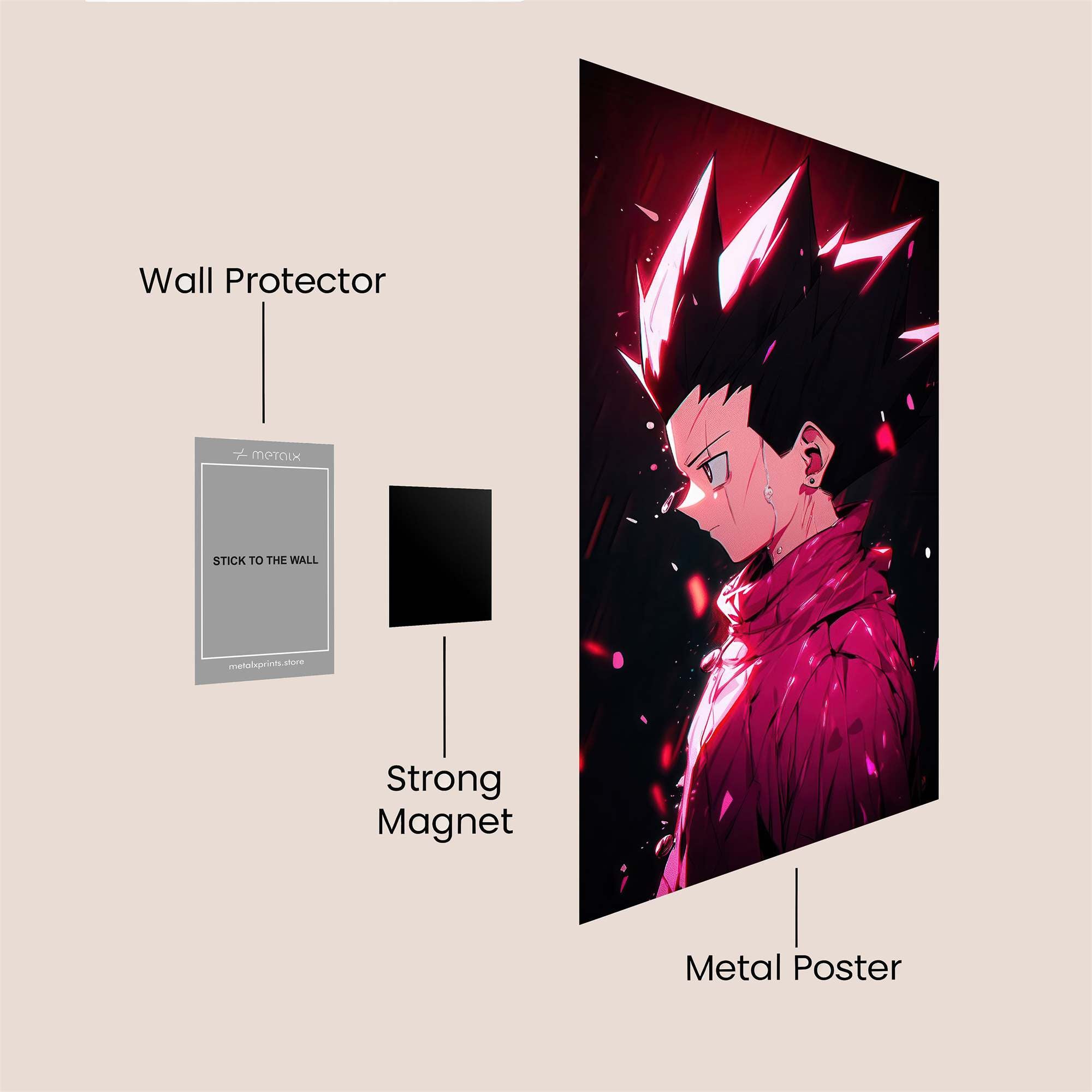 Gohan Radiant Safe Wall Magnetic / M