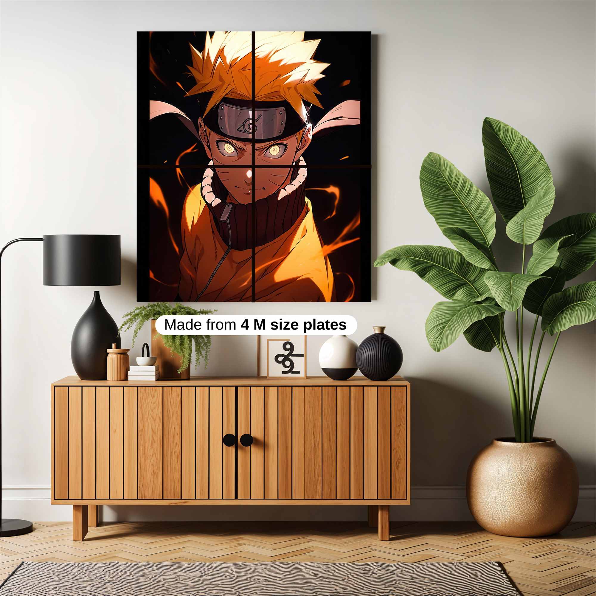 Naruto Fierce Safe Wall Magnetic / M