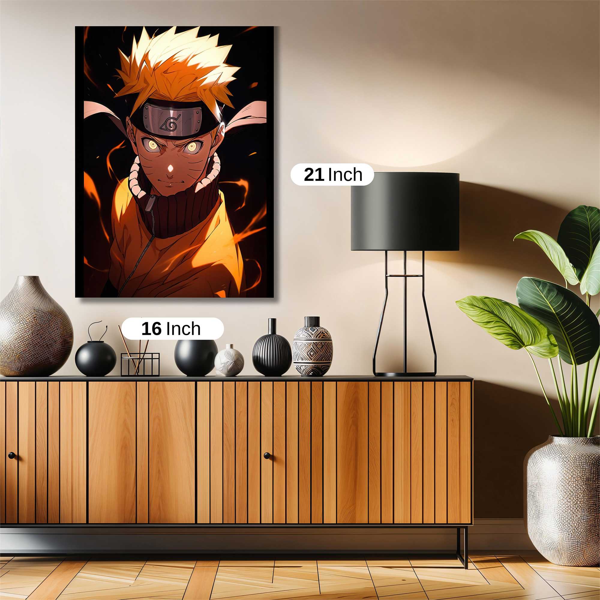 Naruto Fierce Safe Wall Magnetic / M