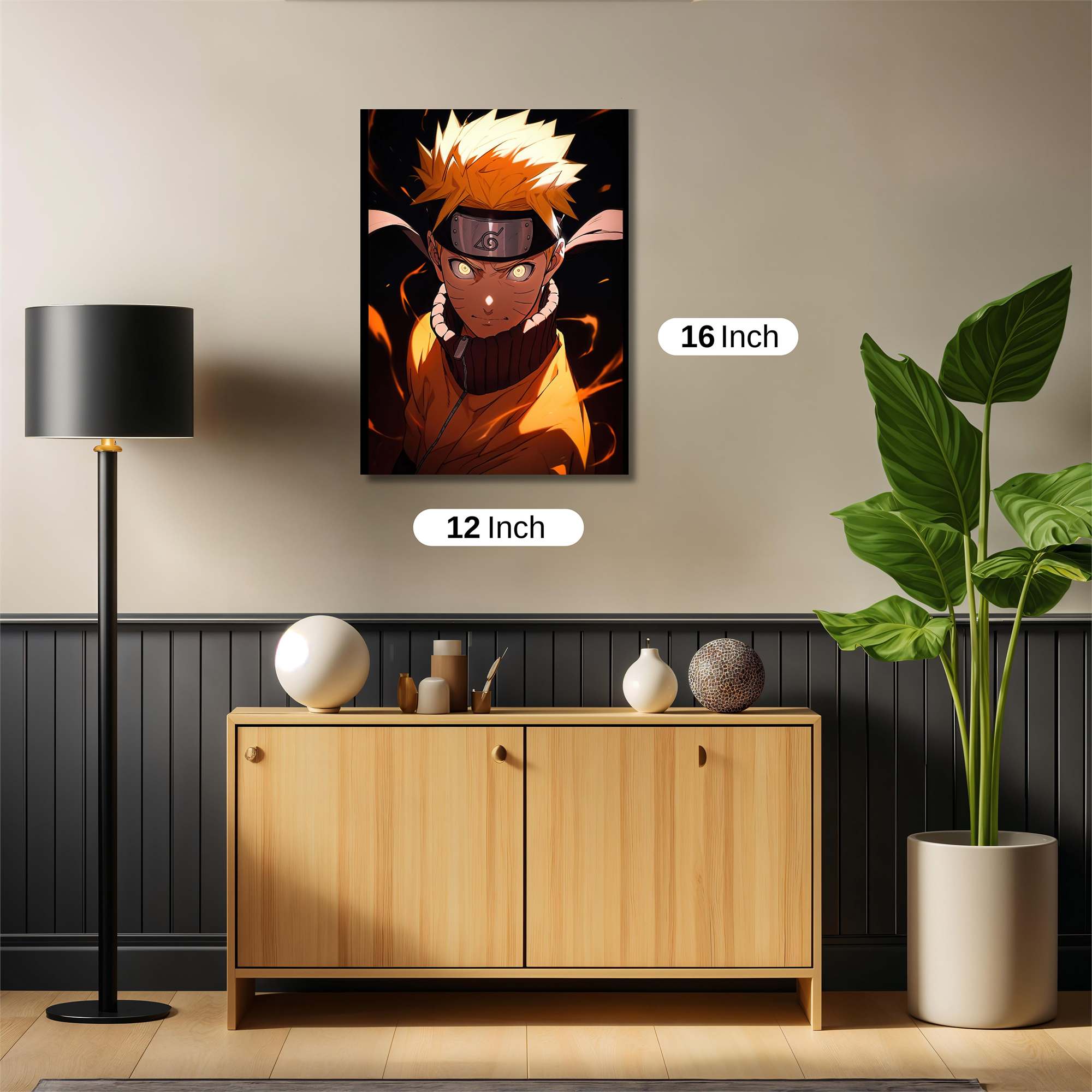 Naruto Fierce Safe Wall Magnetic / M