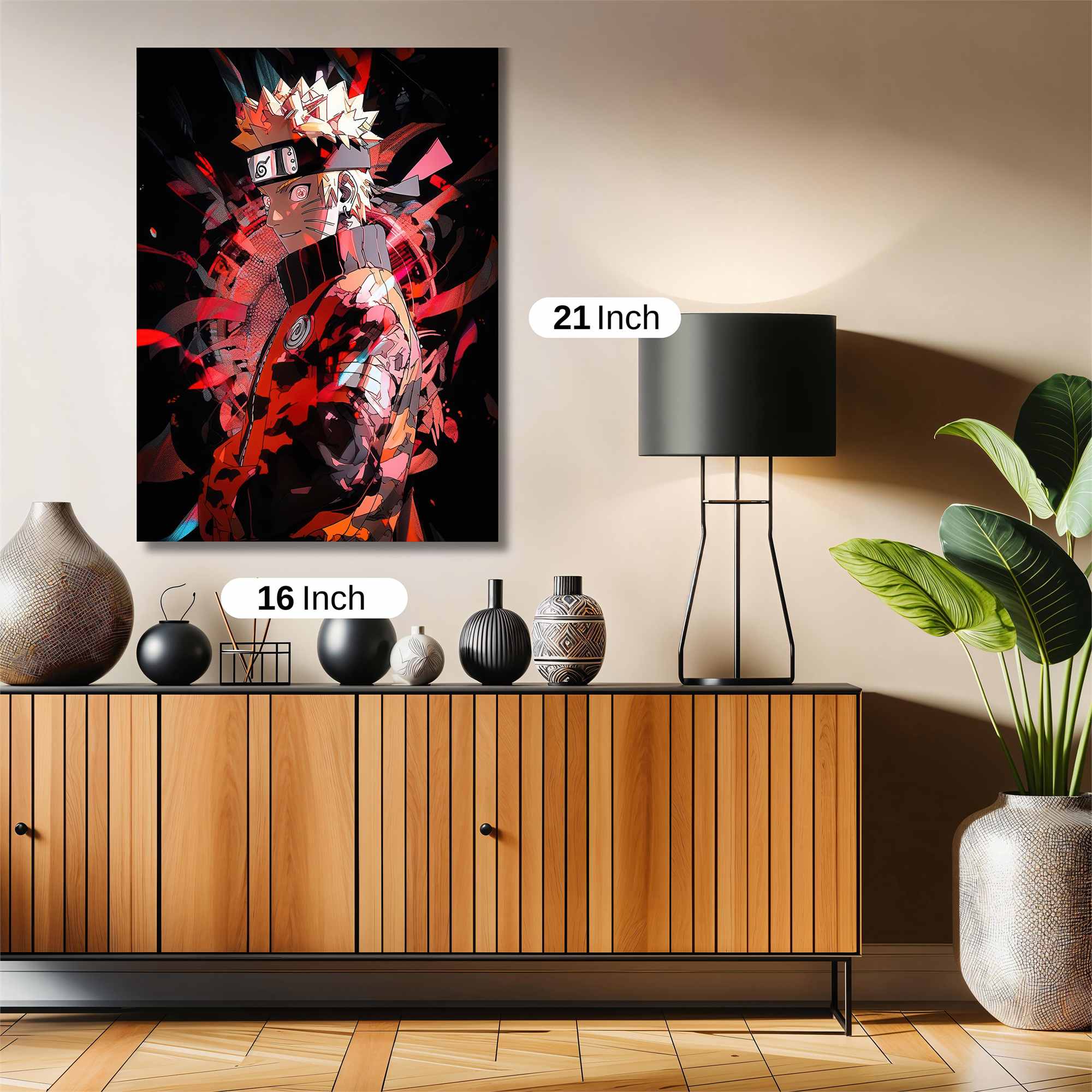 Naruto Fierce Safe Wall Magnetic / M