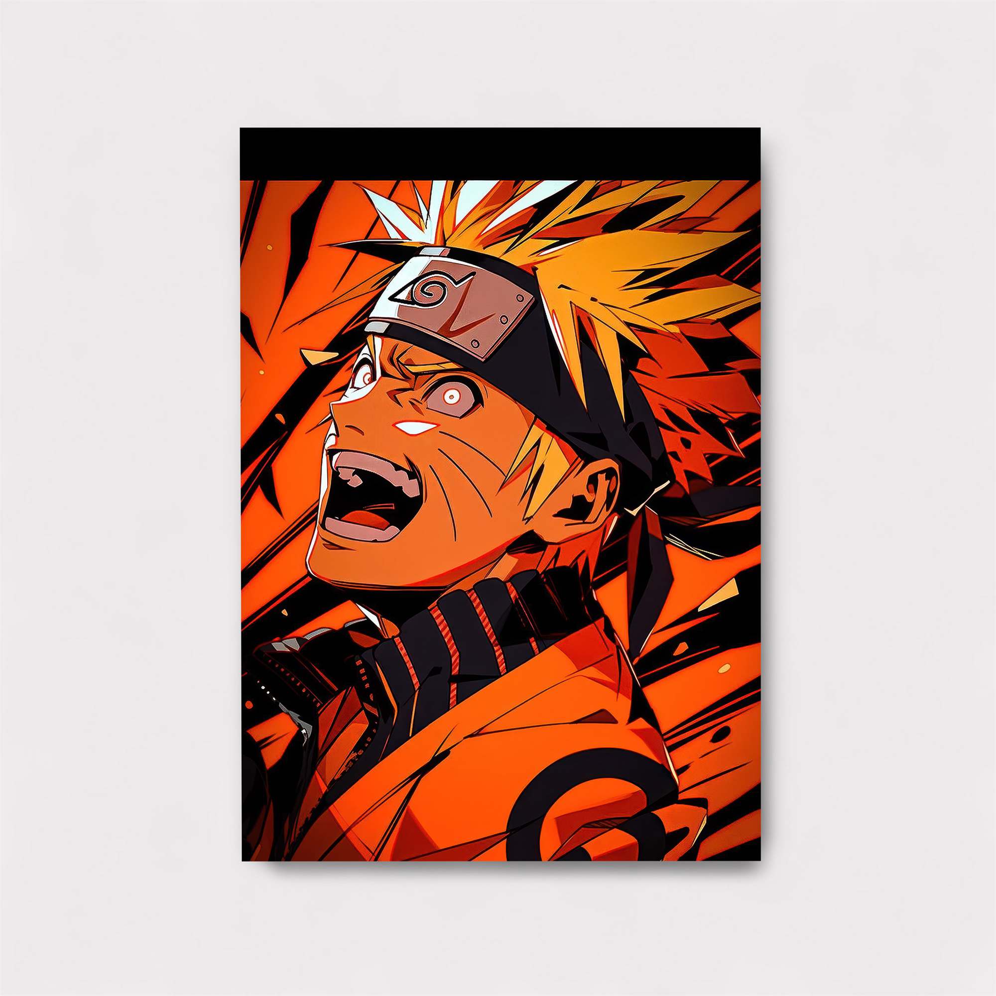 Naruto Fiery Safe Wall Magnetic / M