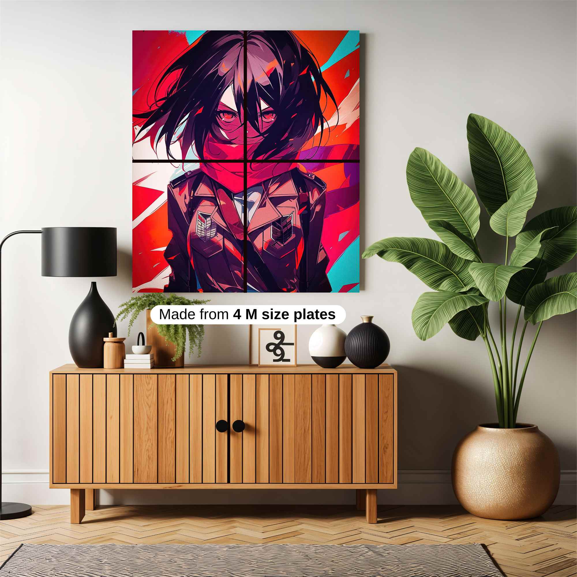 Mikasa Menace Safe Wall Magnetic / M