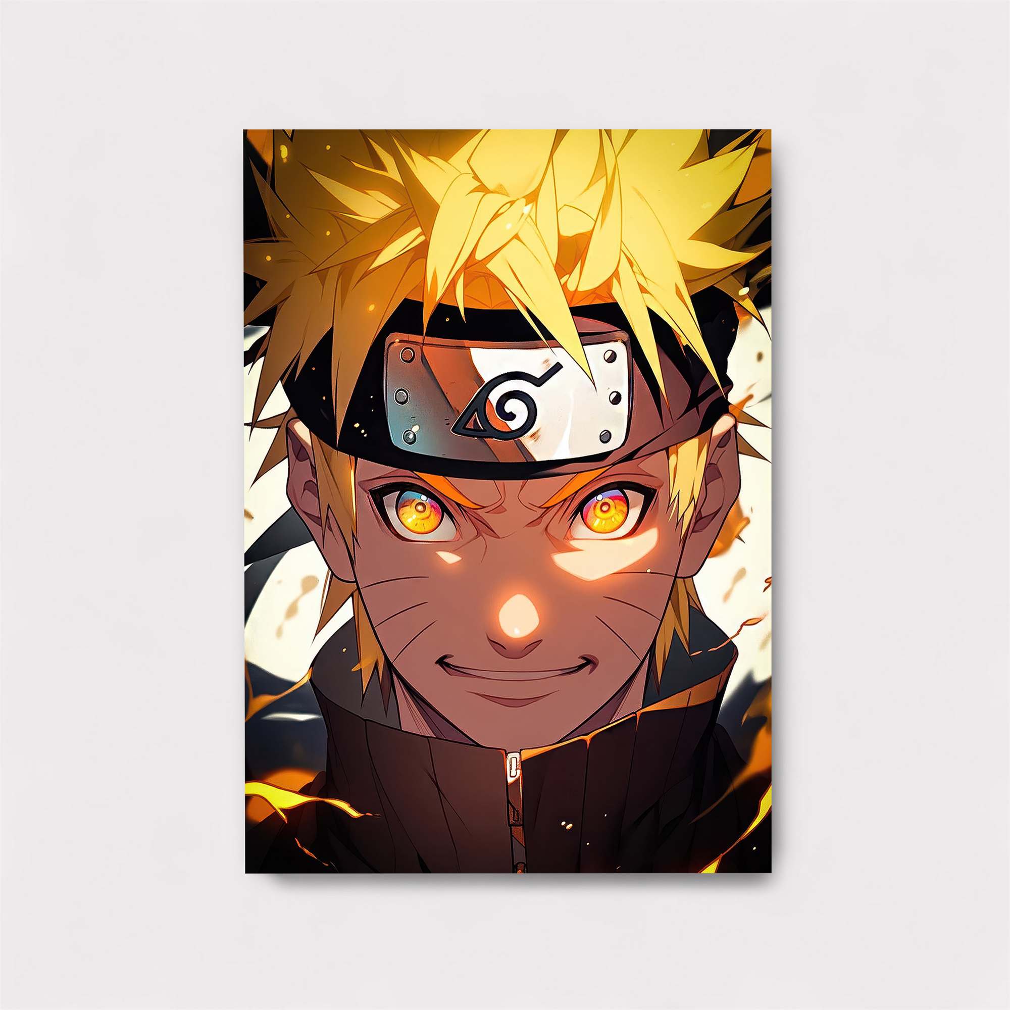 Naruto Fiery Safe Wall Magnetic / M