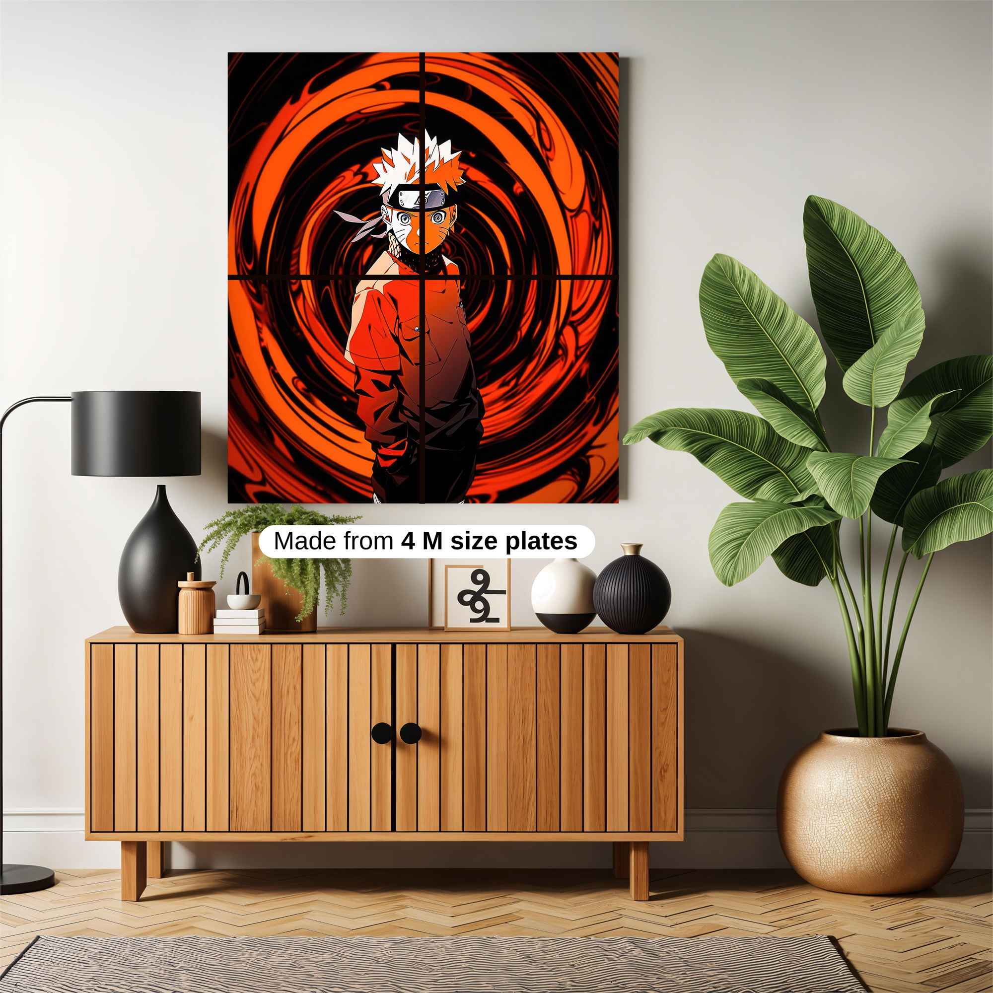 Naruto Vortex Safe Wall Magnetic / M