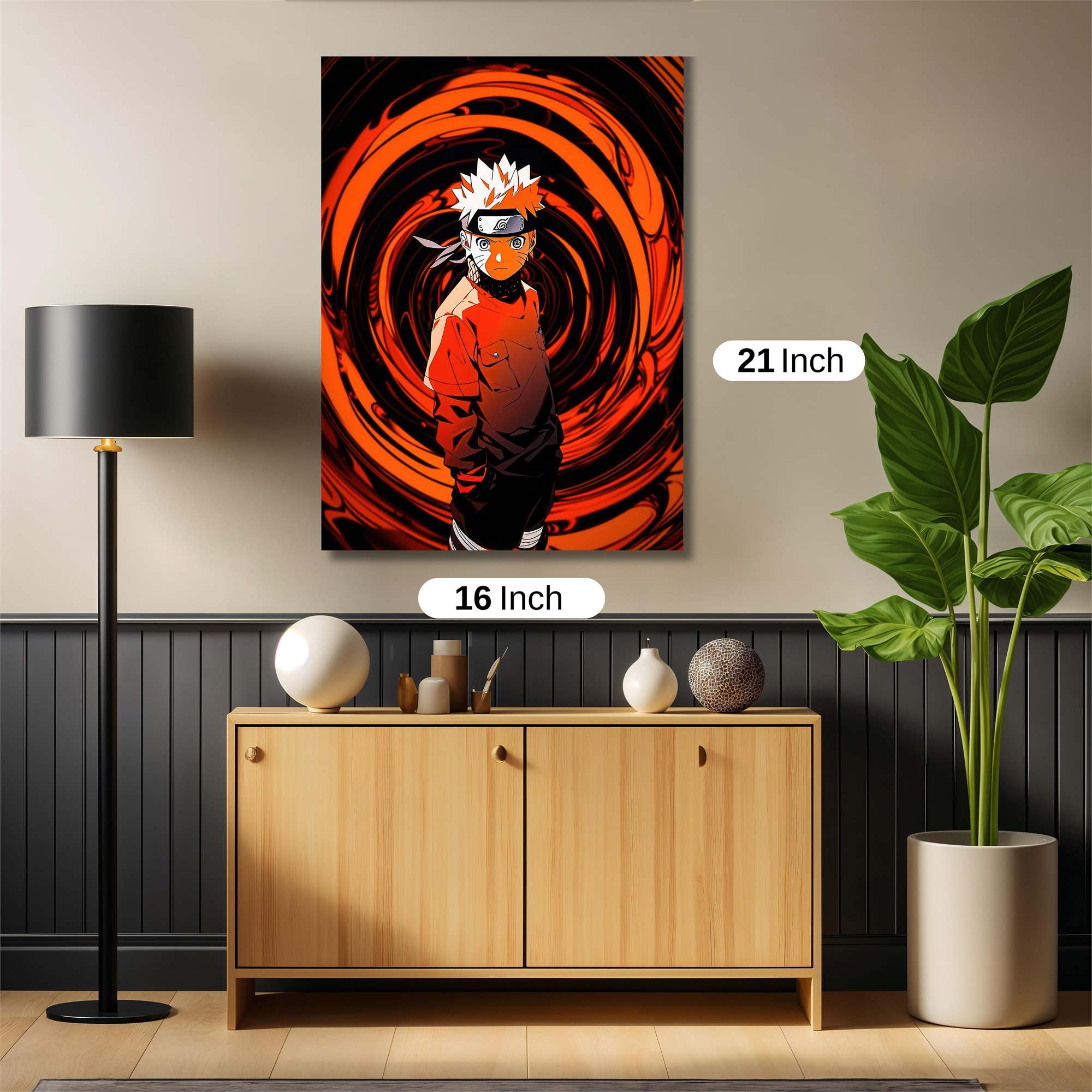 Naruto Vortex Safe Wall Magnetic / M