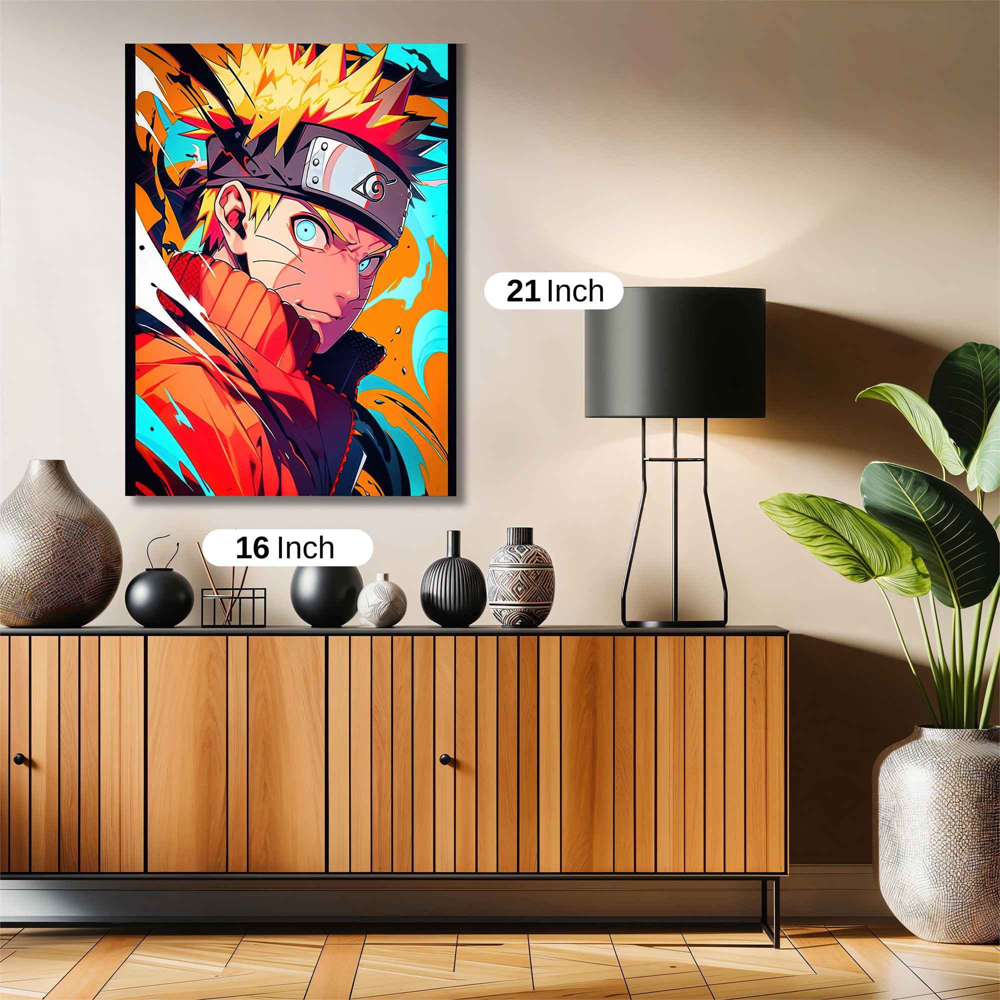 Naruto Fierce Safe Wall Magnetic / M