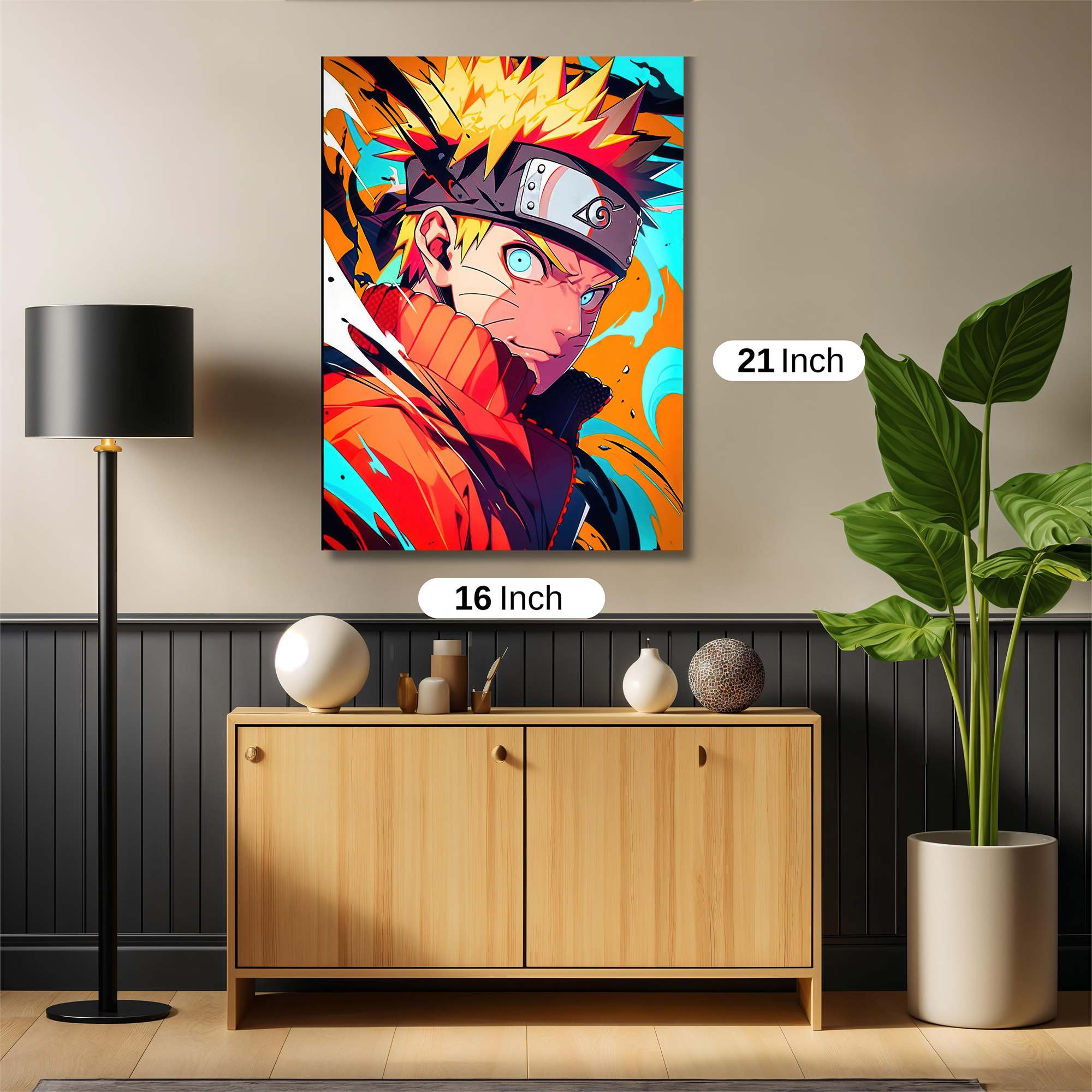 Naruto Fierce Safe Wall Magnetic / M