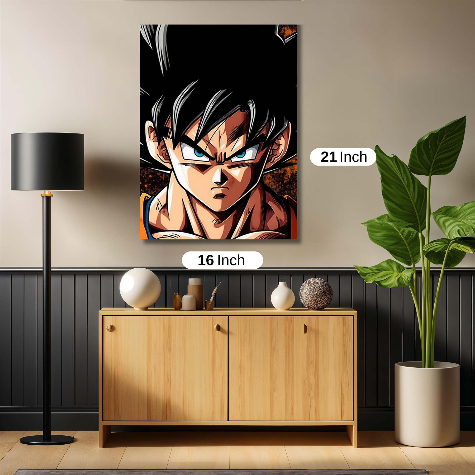 Goku Intense Safe Wall Magnetic / M
