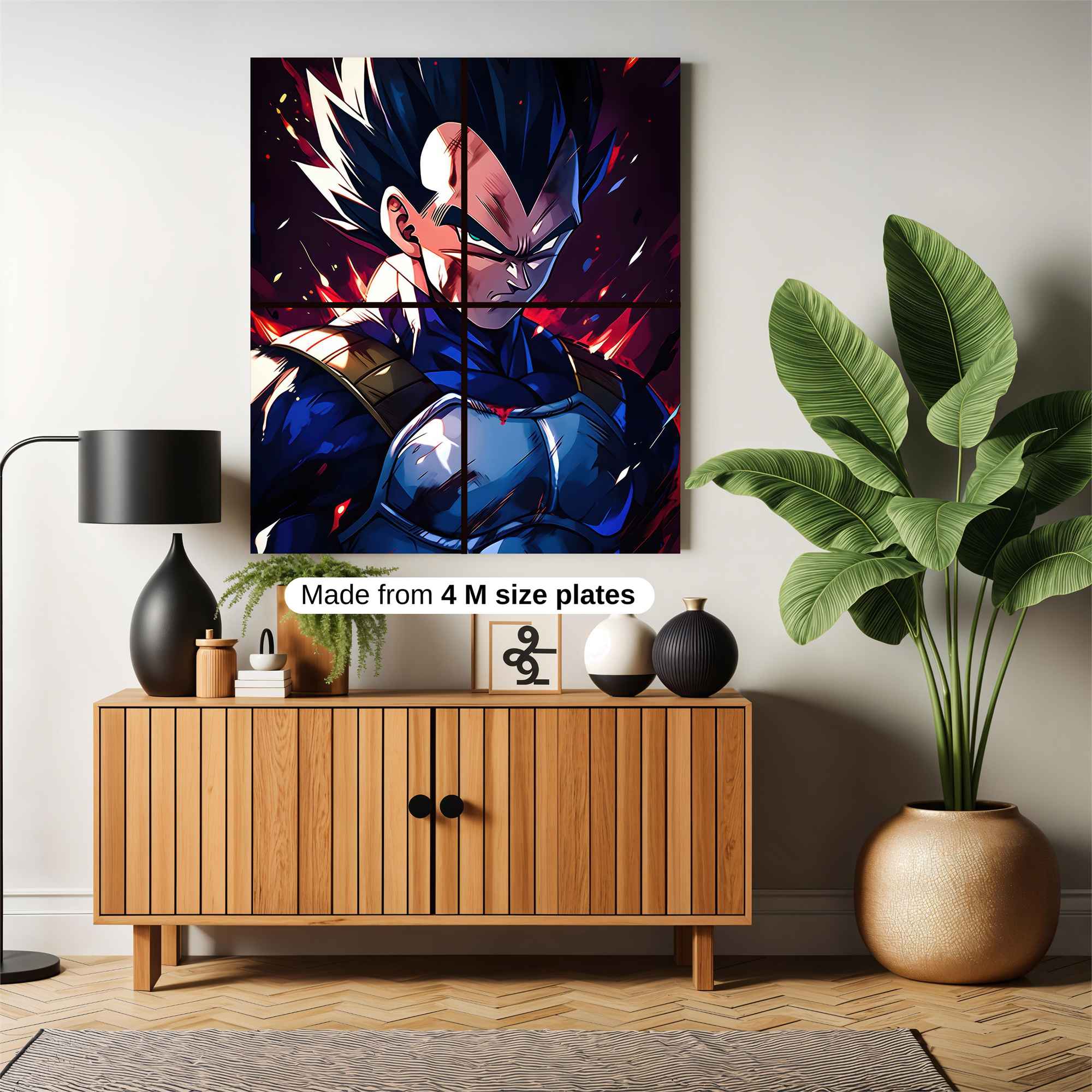 Vegeta Victorious Safe Wall Magnetic / M