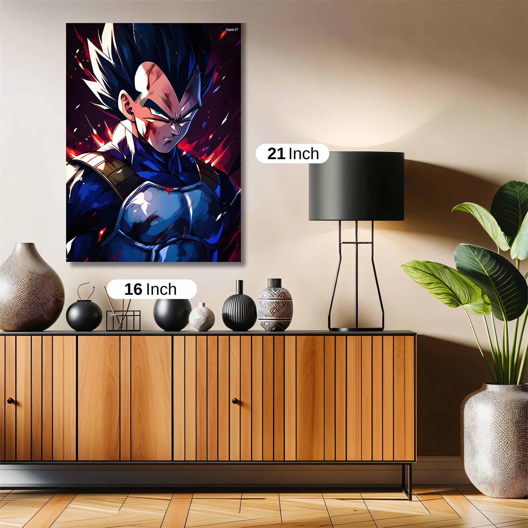 Vegeta Victorious Safe Wall Magnetic / M