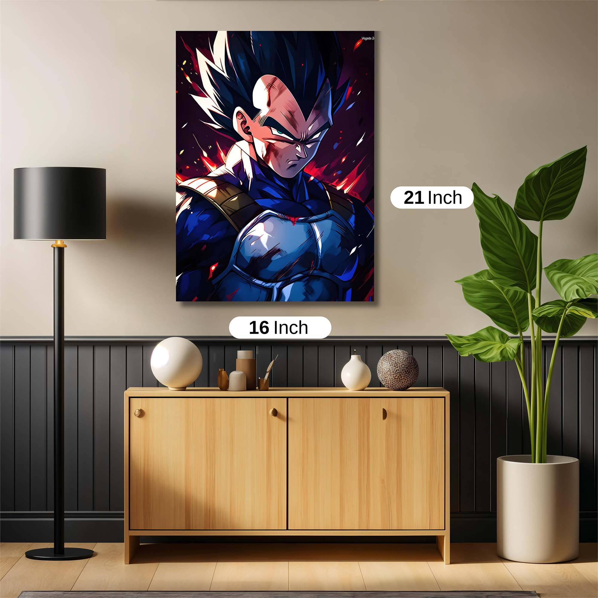 Vegeta Victorious Safe Wall Magnetic / M