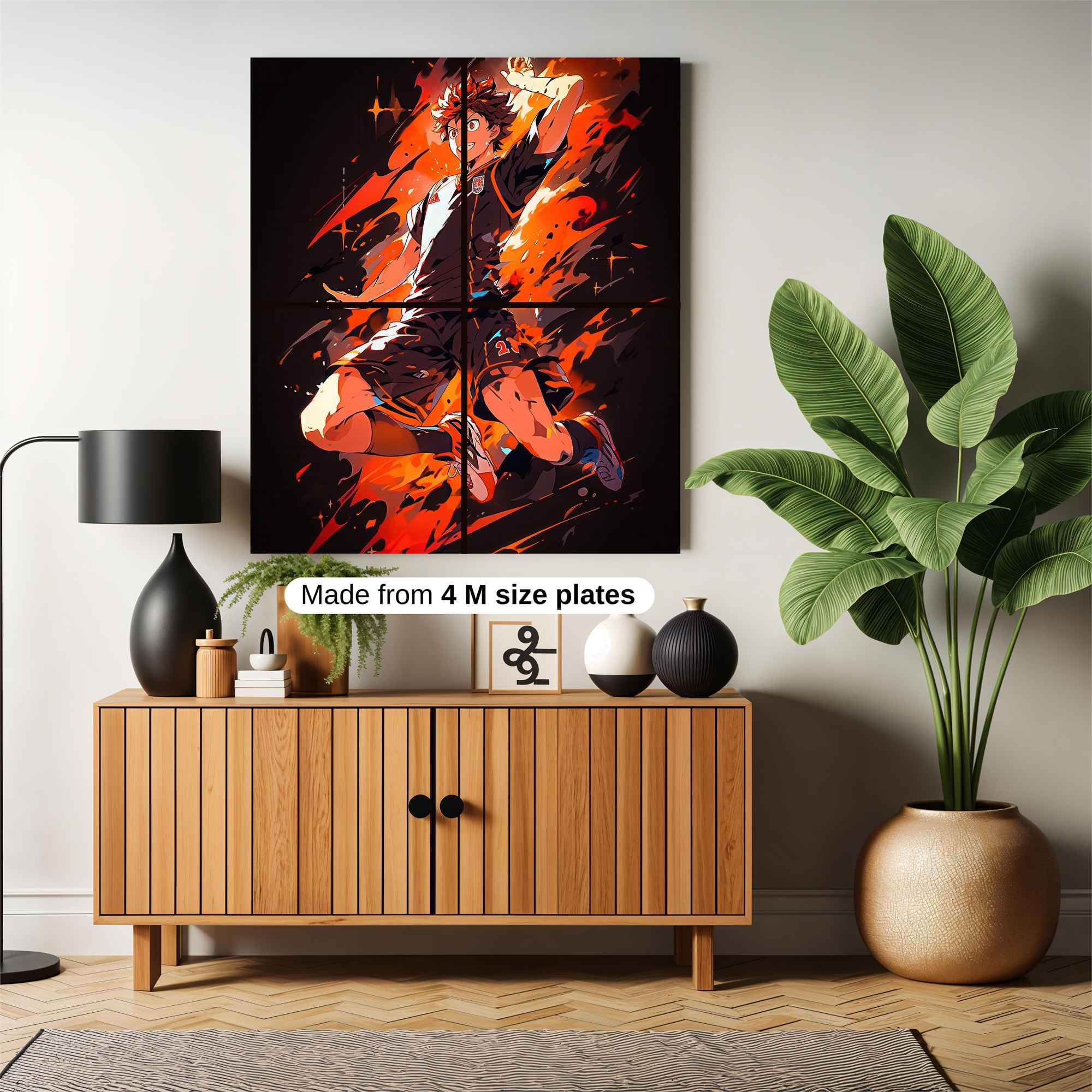 Hinata Blaze Safe Wall Magnetic / M