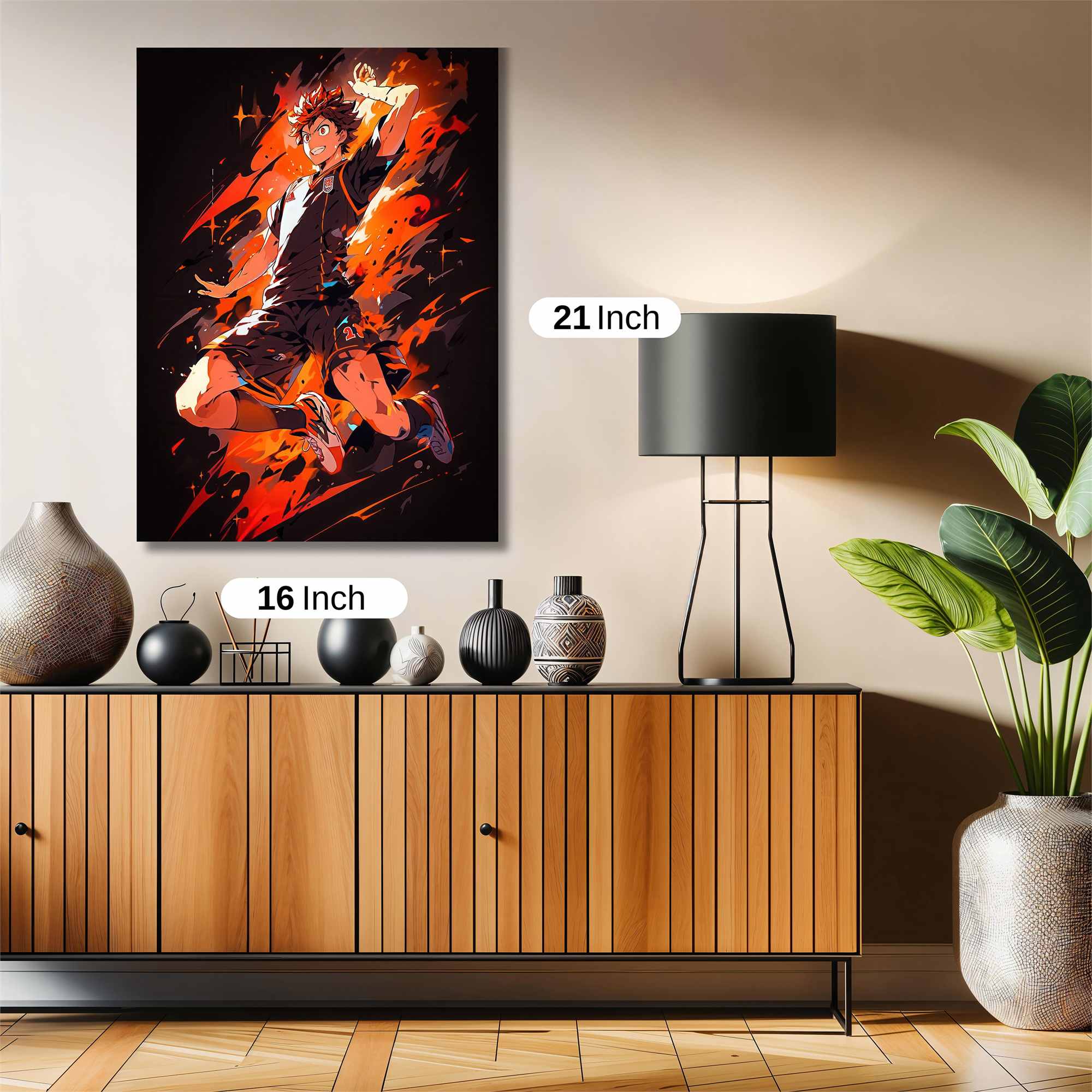 Hinata Blaze Safe Wall Magnetic / M