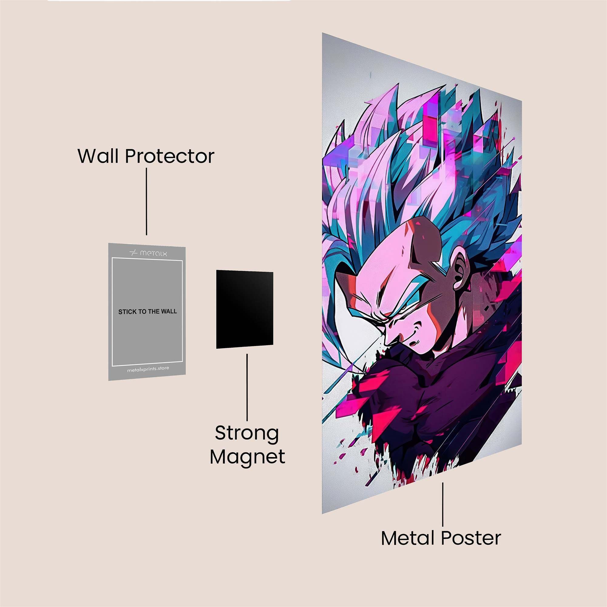 Goku Radiant Safe Wall Magnetic / M