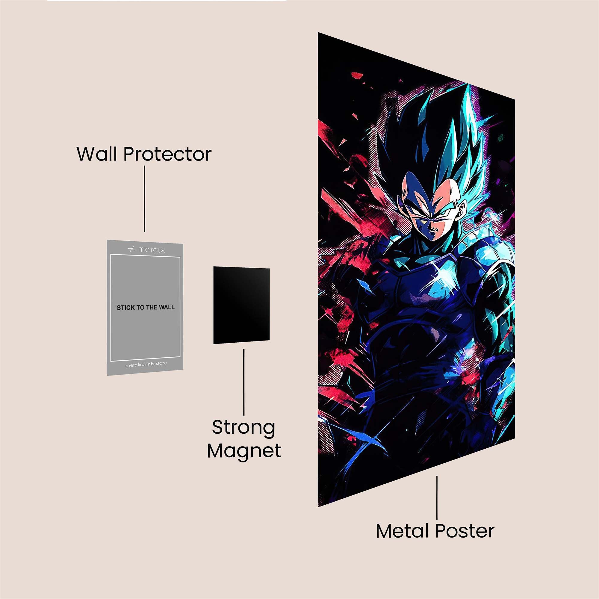 Vegeta Vortex Safe Wall Magnetic / M