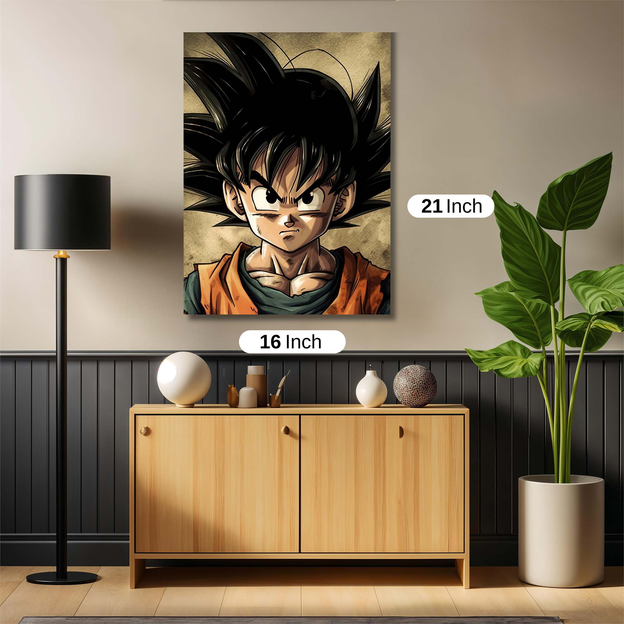 Goku Defiant Safe Wall Magnetic / M