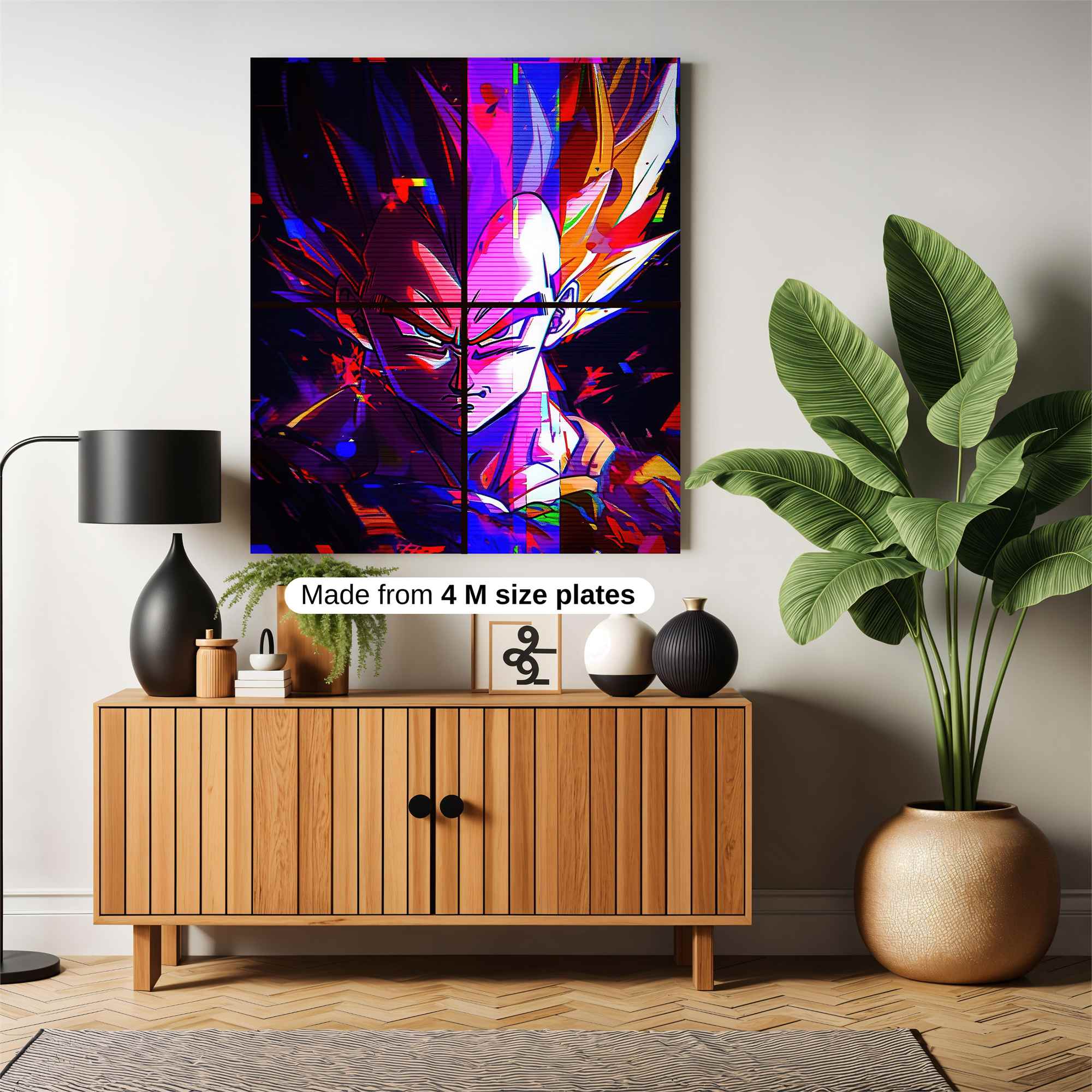 Vegeta Vengeful Safe Wall Magnetic / M