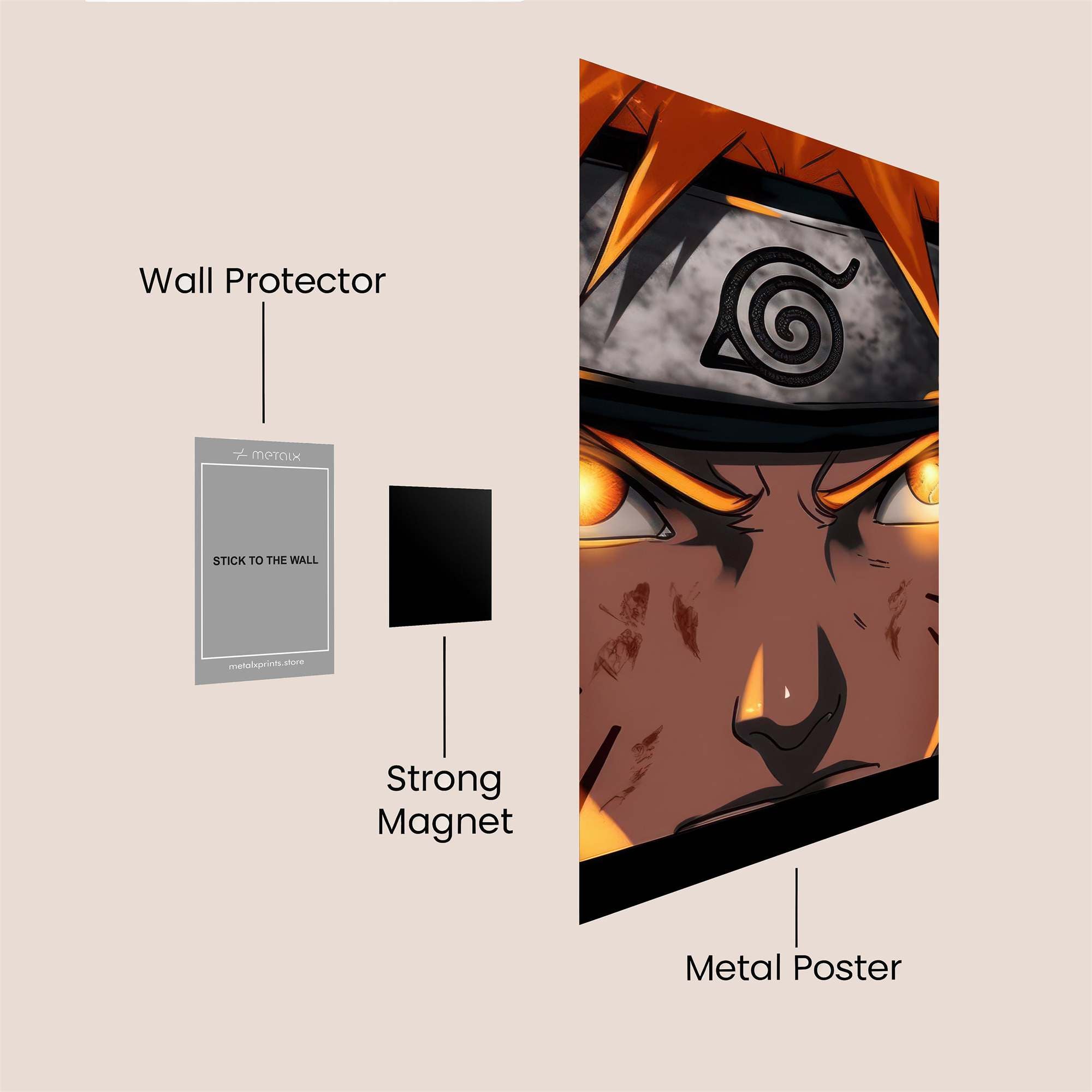 Gon Energetic Safe Wall Magnetic / M