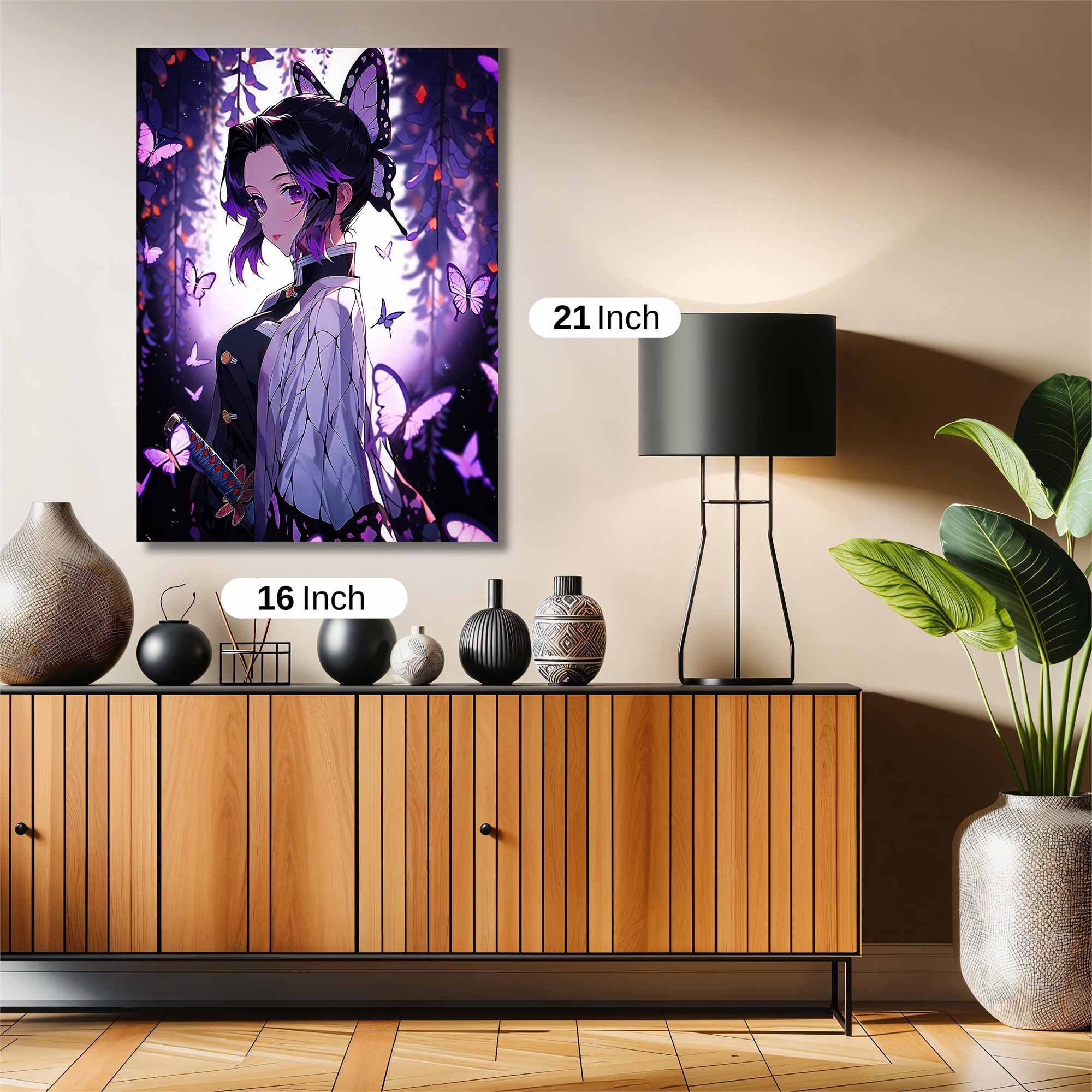 Butterfly Serenity Safe Wall Magnetic / M