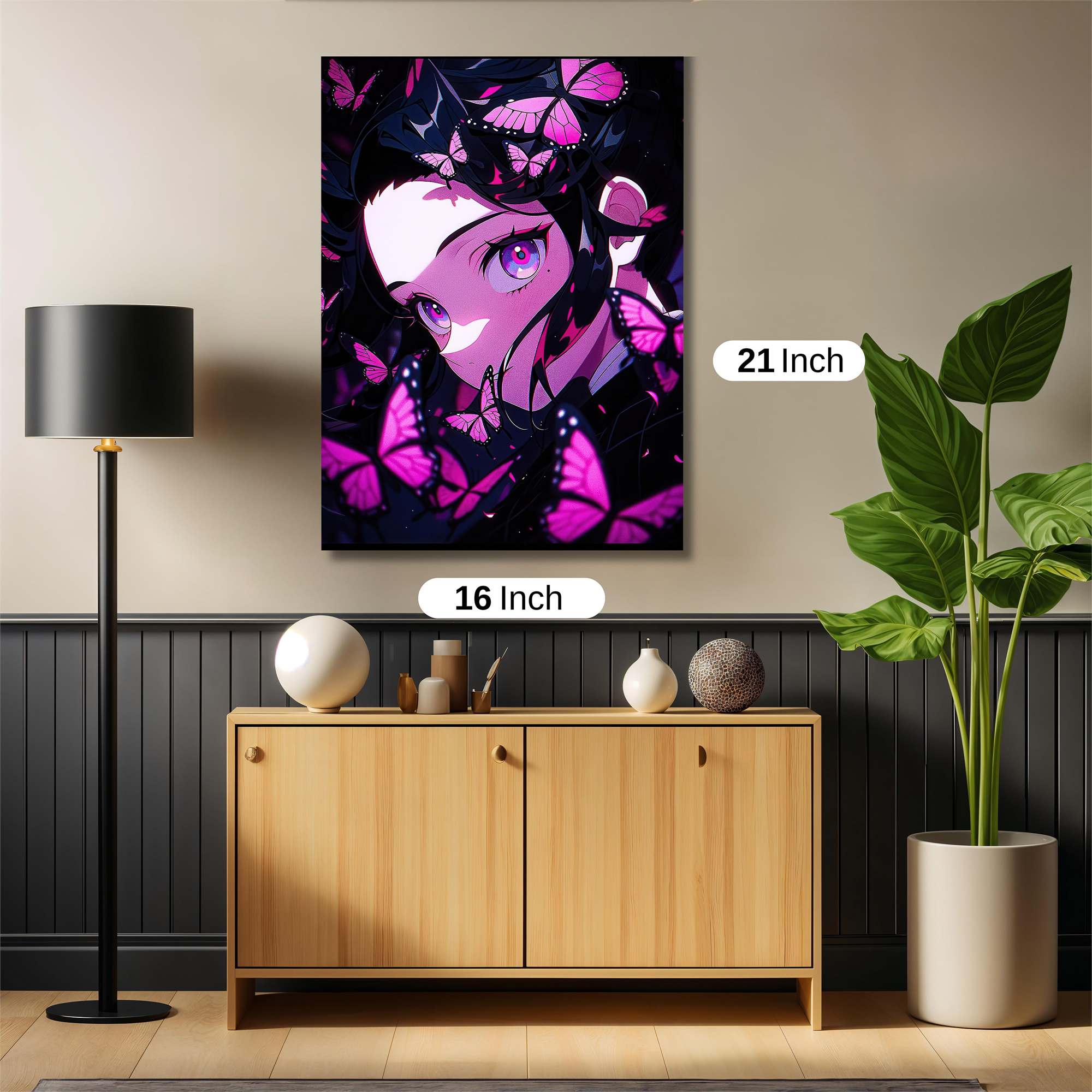 Butterfly Enigma Safe Wall Magnetic / M