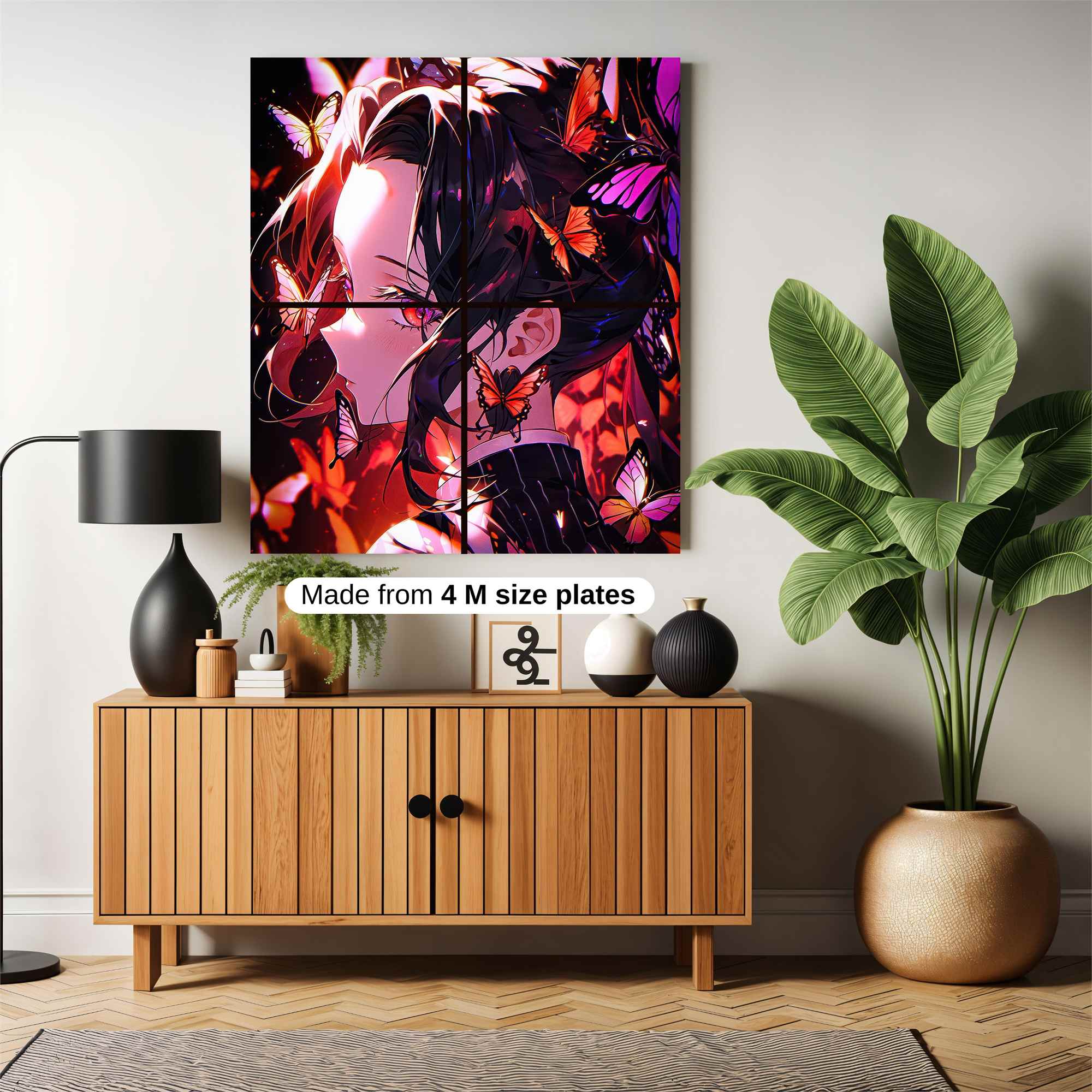 Butterfly Elegance Safe Wall Magnetic / M