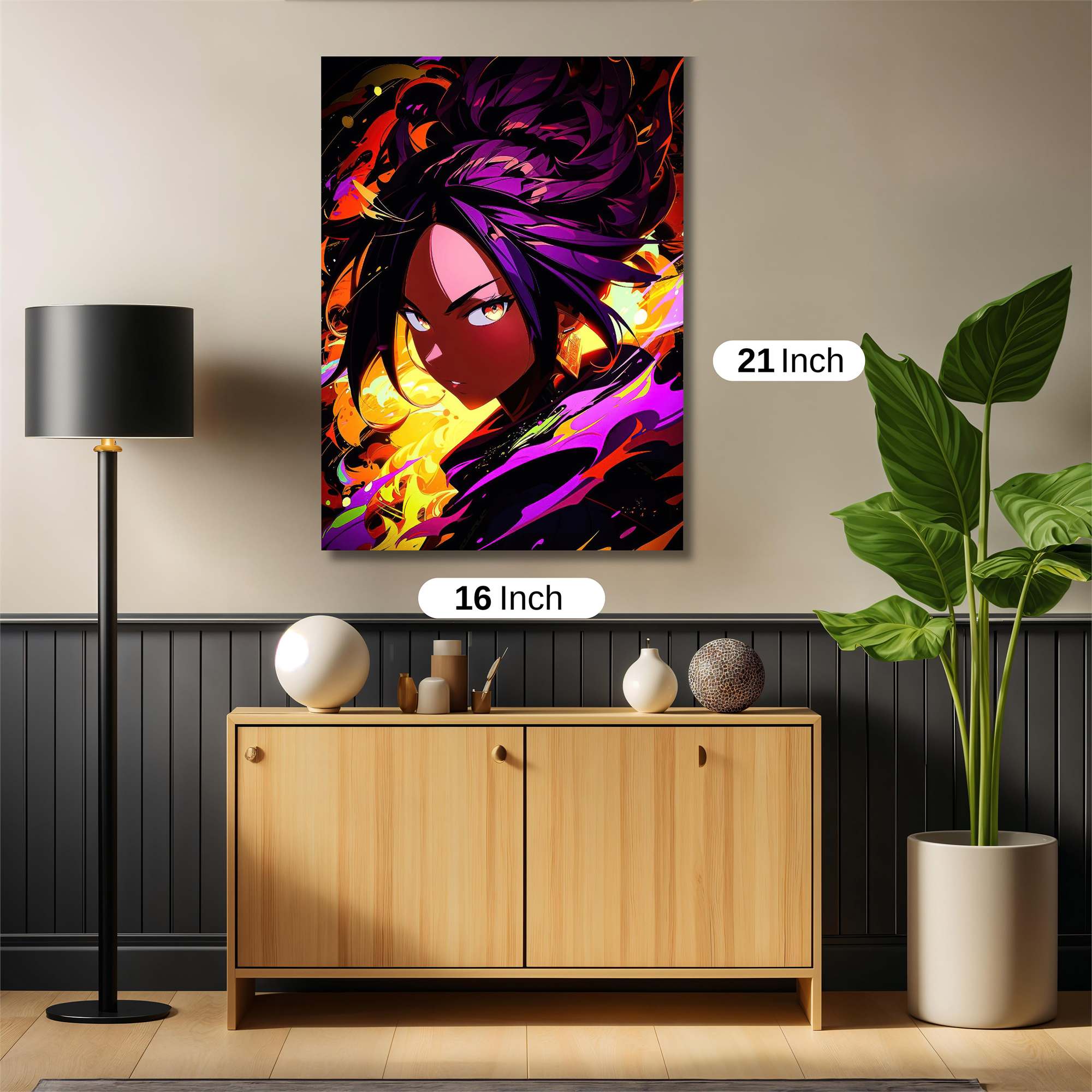 Flame Fury Safe Wall Magnetic / M