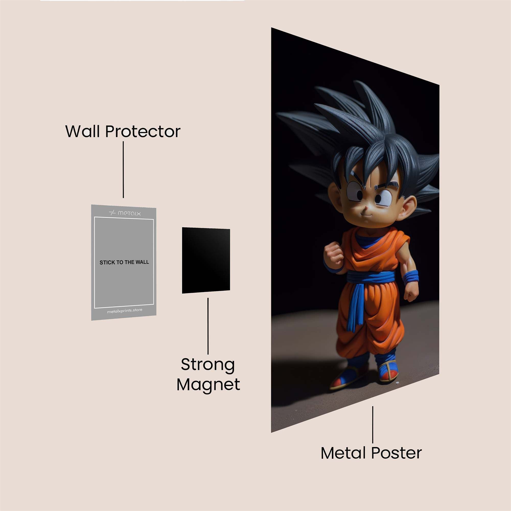 Goku Serene Safe Wall Magnetic / M
