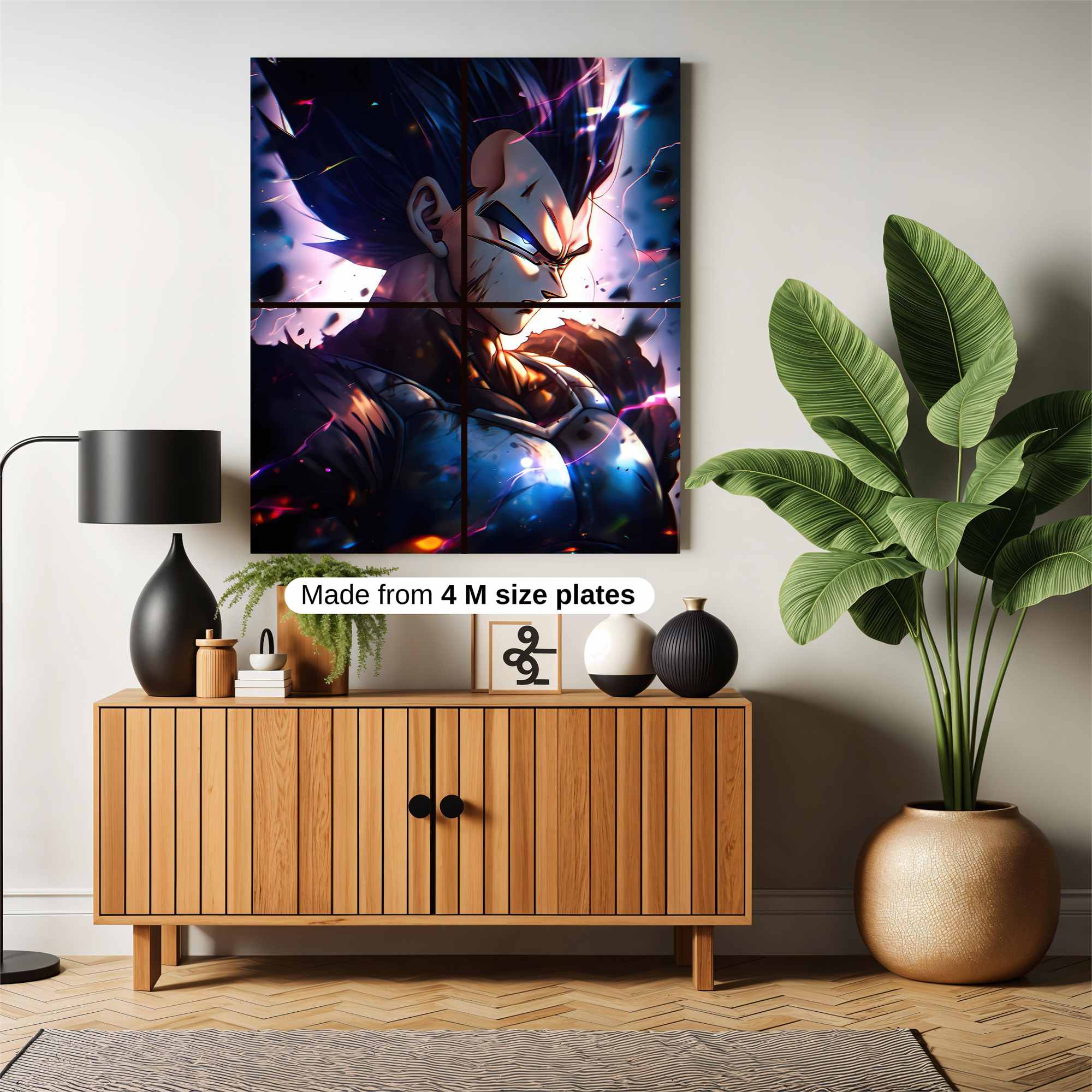 Vegeta Vengeful Safe Wall Magnetic / M