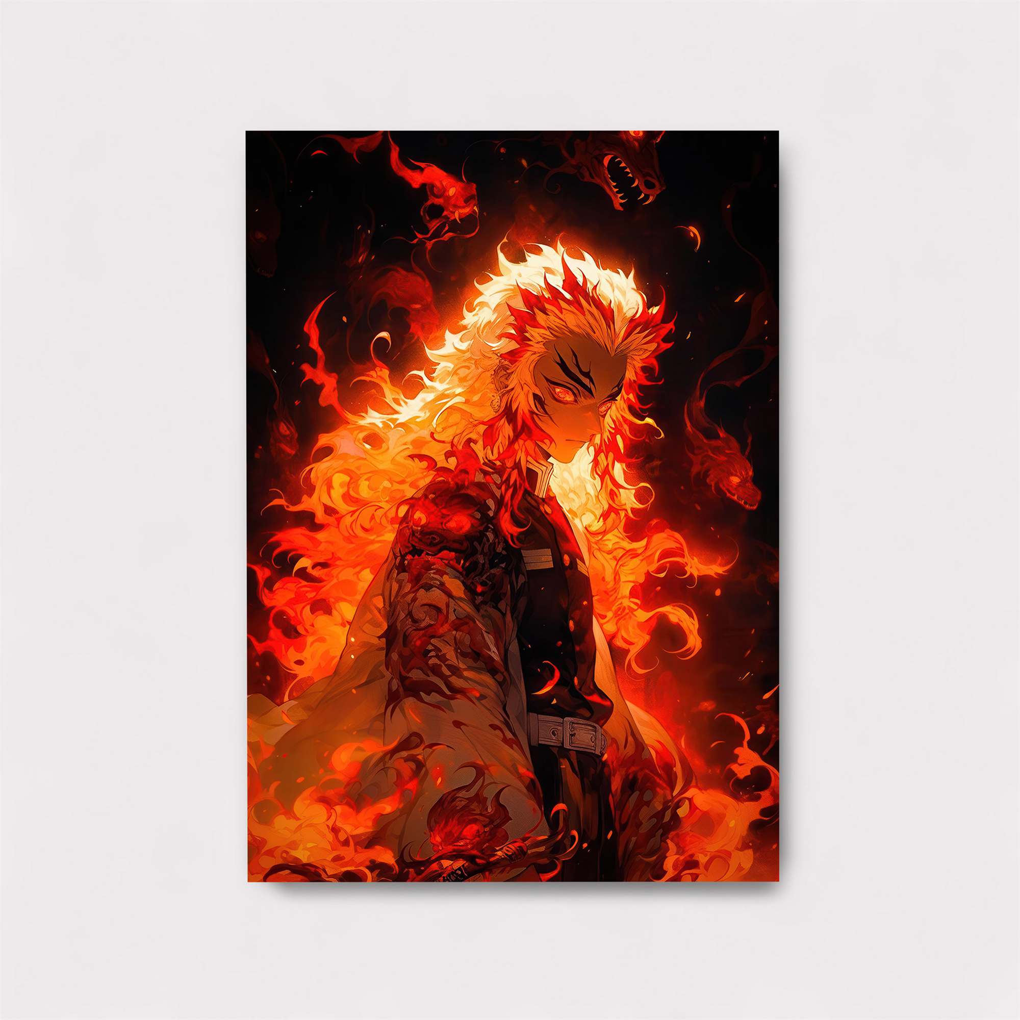 Rengoku Blaze Safe Wall Magnetic / M