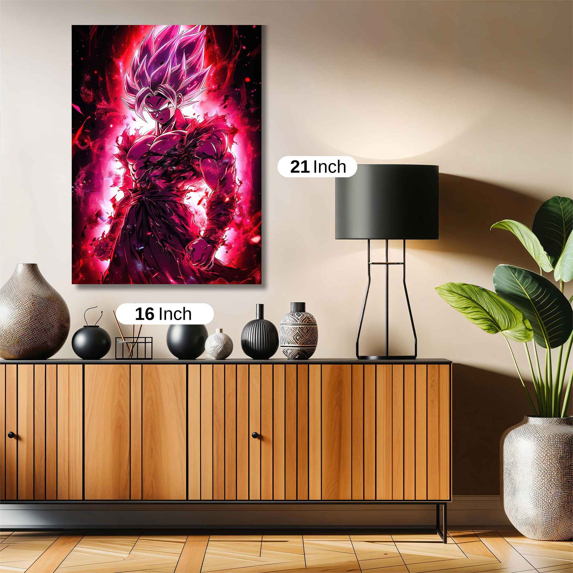 Goku Inferno Safe Wall Magnetic / M