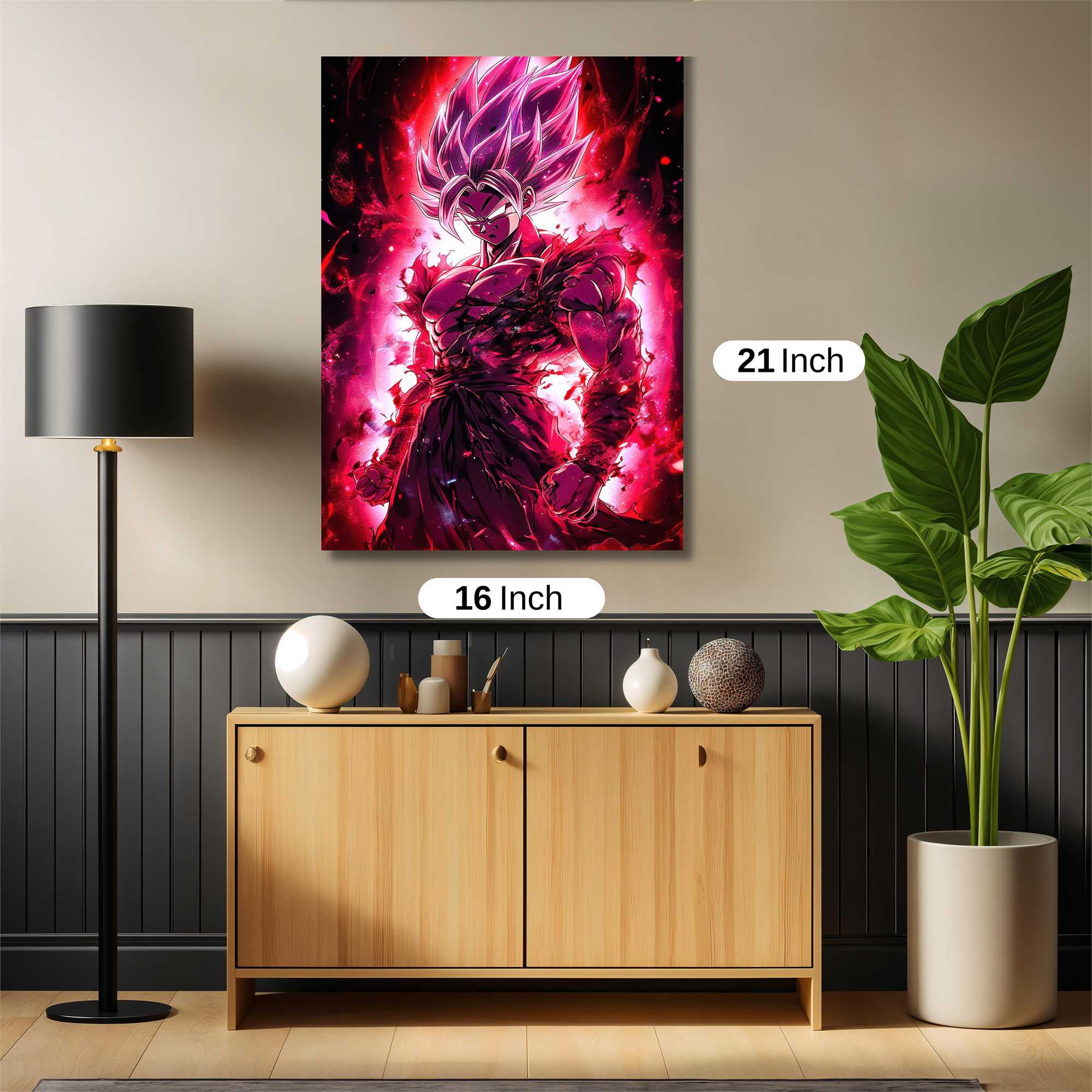 Goku Inferno Safe Wall Magnetic / M