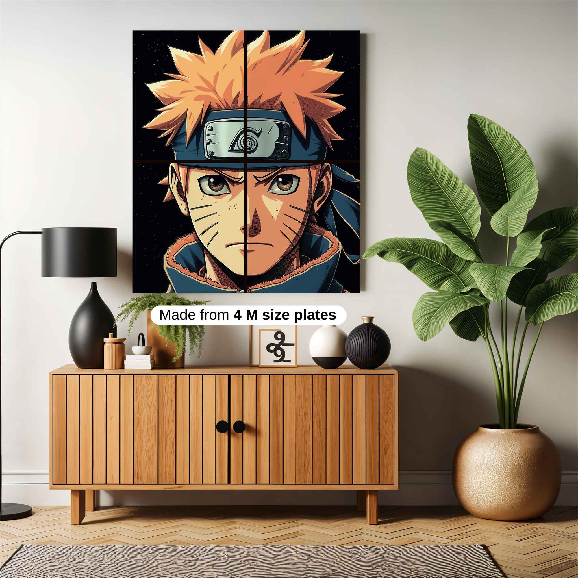 Naruto Resolute Safe Wall Magnetic / M