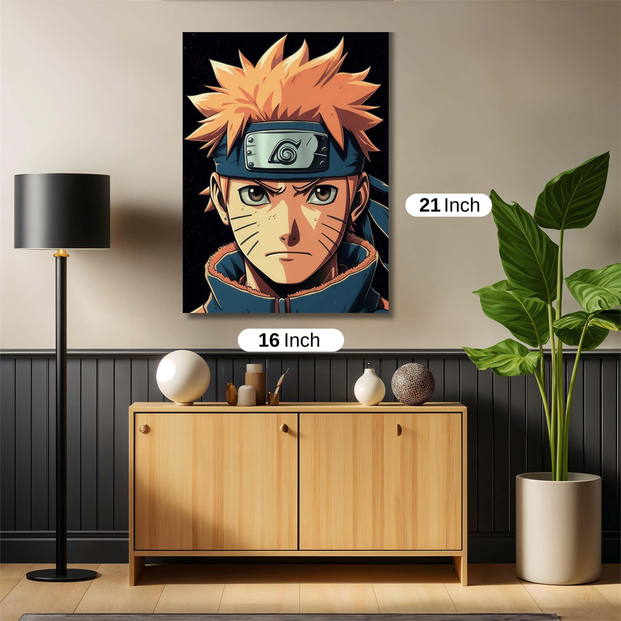 Naruto Resolute Safe Wall Magnetic / M
