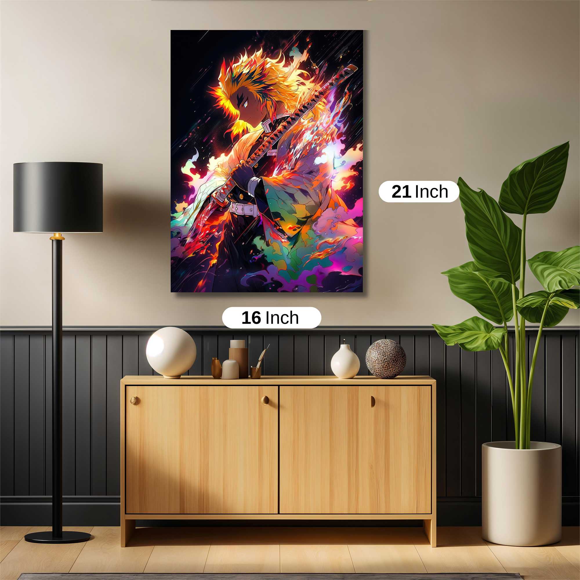 Blazing Fury Safe Wall Magnetic / M