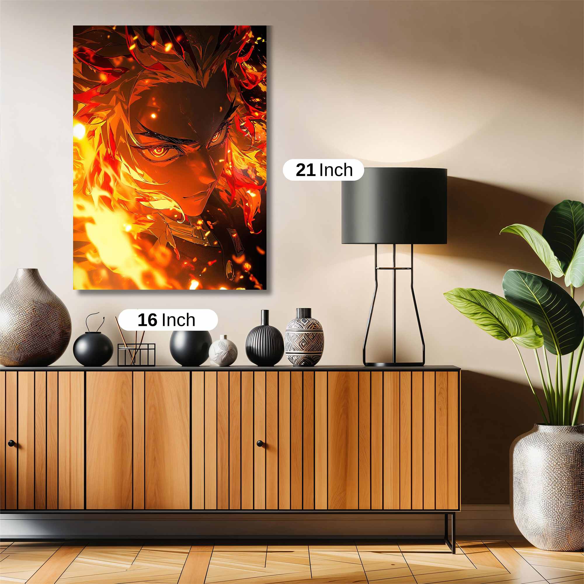 Rengoku Blaze Safe Wall Magnetic / M