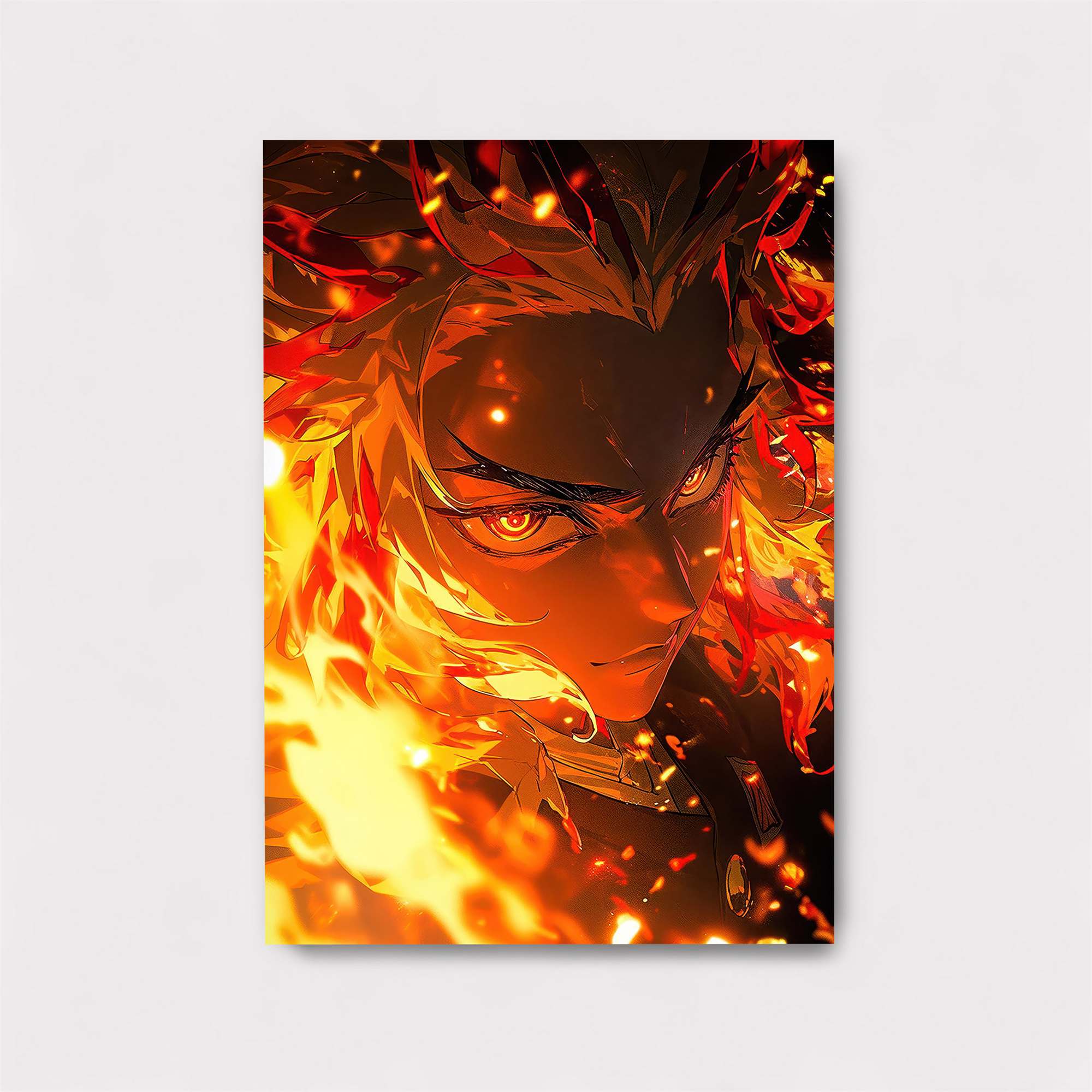 Rengoku Blaze Safe Wall Magnetic / M