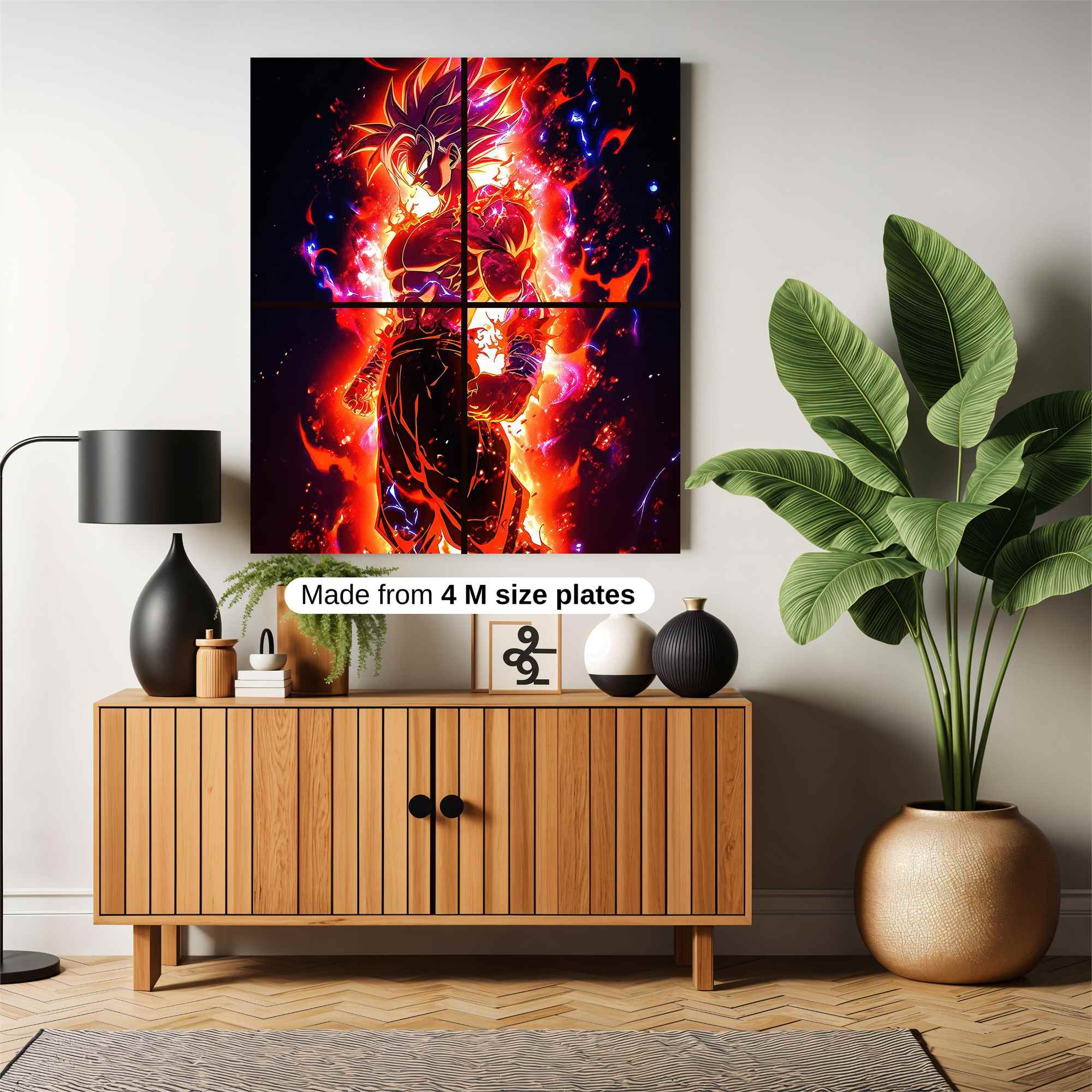 Goku Inferno Safe Wall Magnetic / M