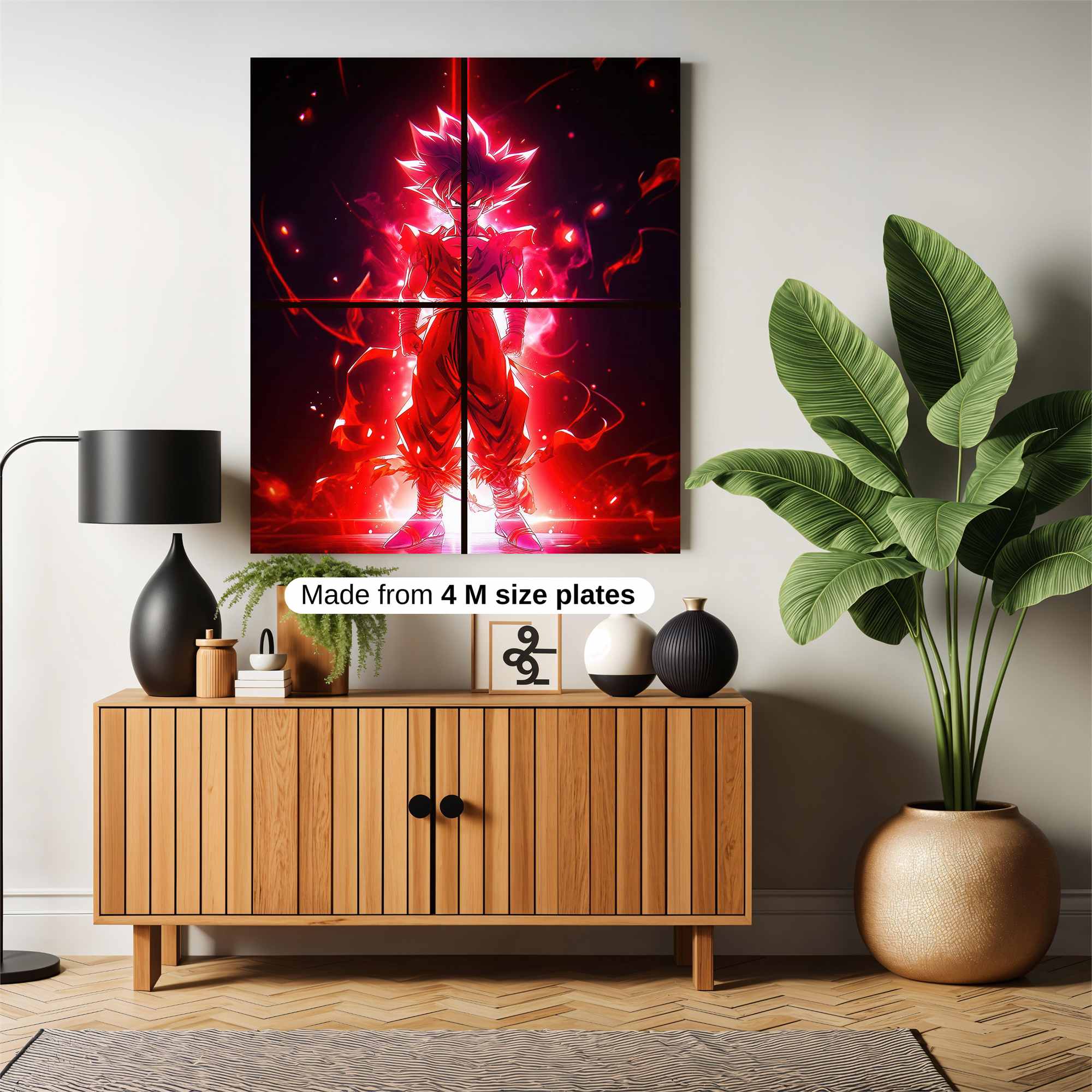 Goku Inferno Safe Wall Magnetic / M