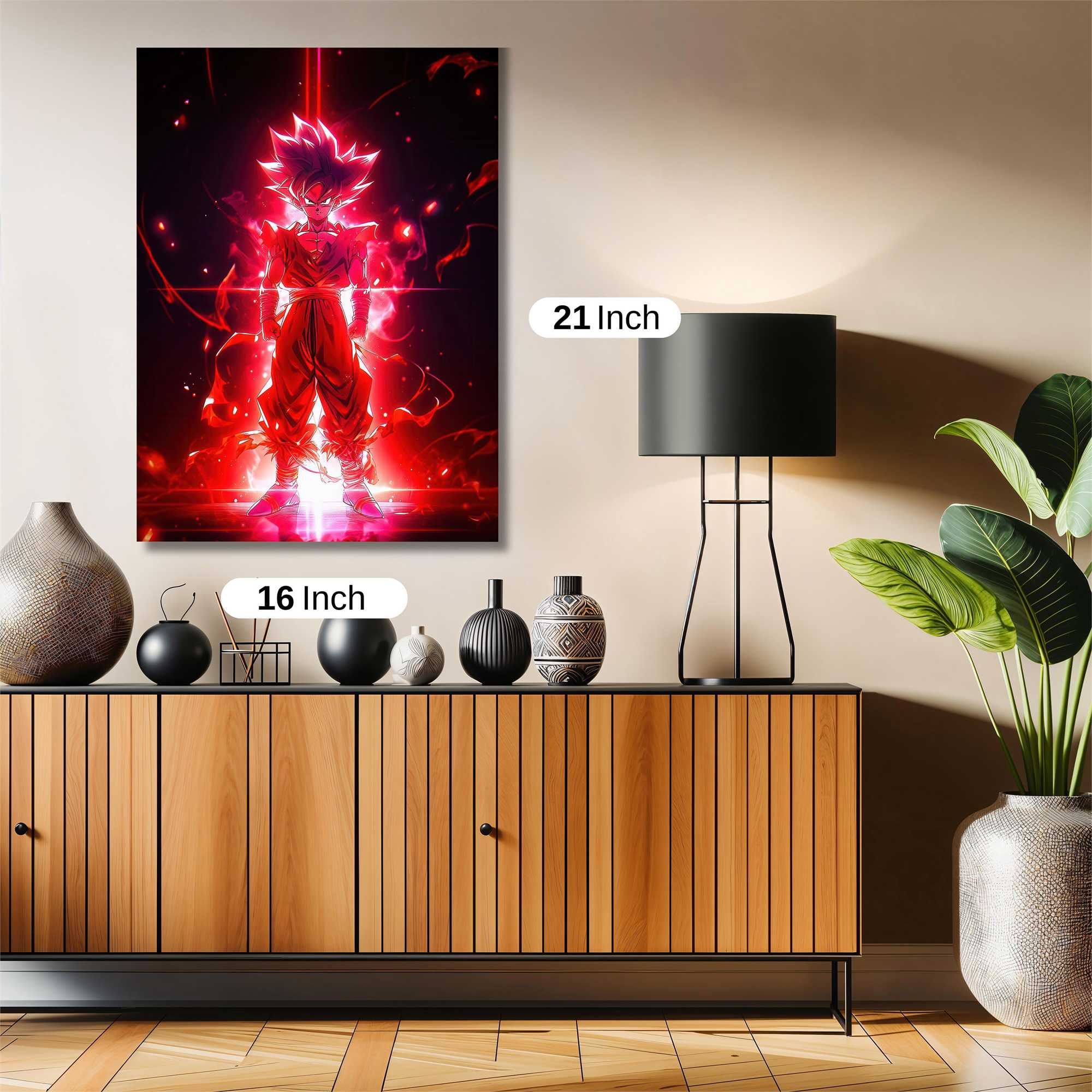 Goku Inferno Safe Wall Magnetic / M