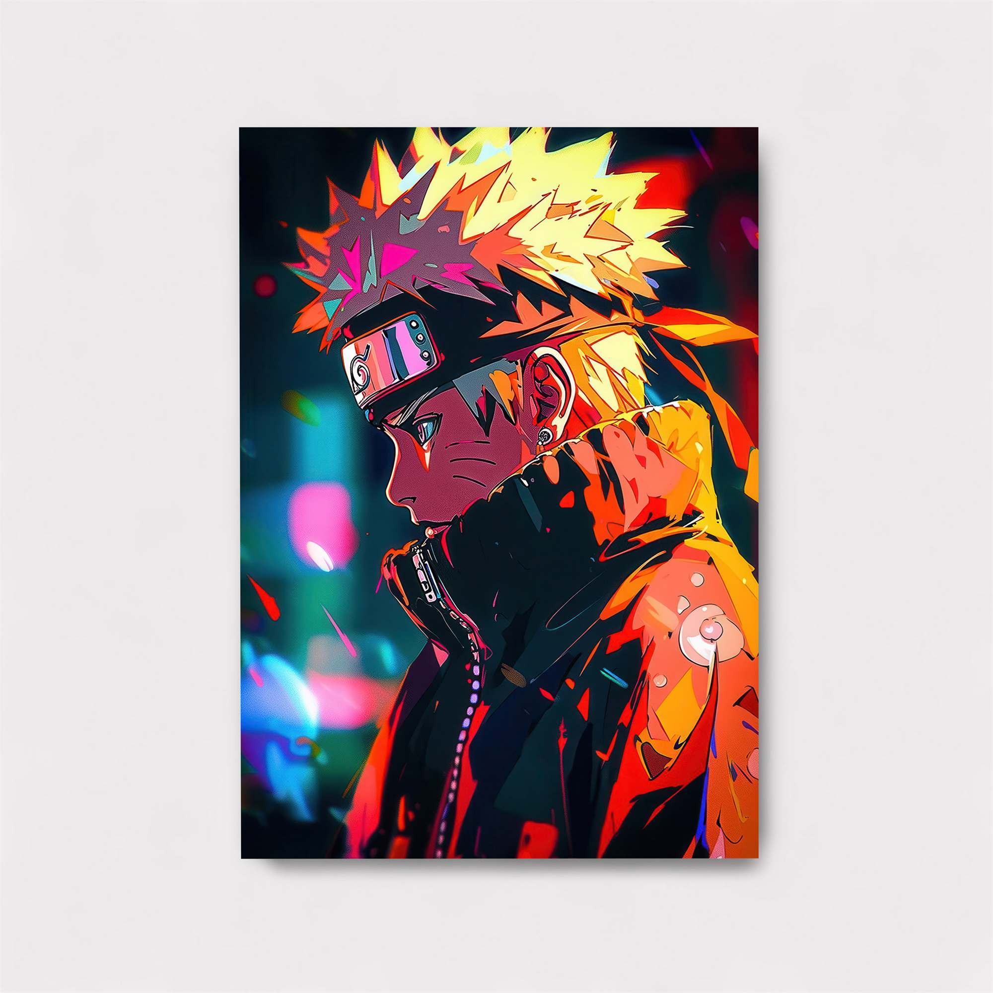 Naruto Vibrant Safe Wall Magnetic / M