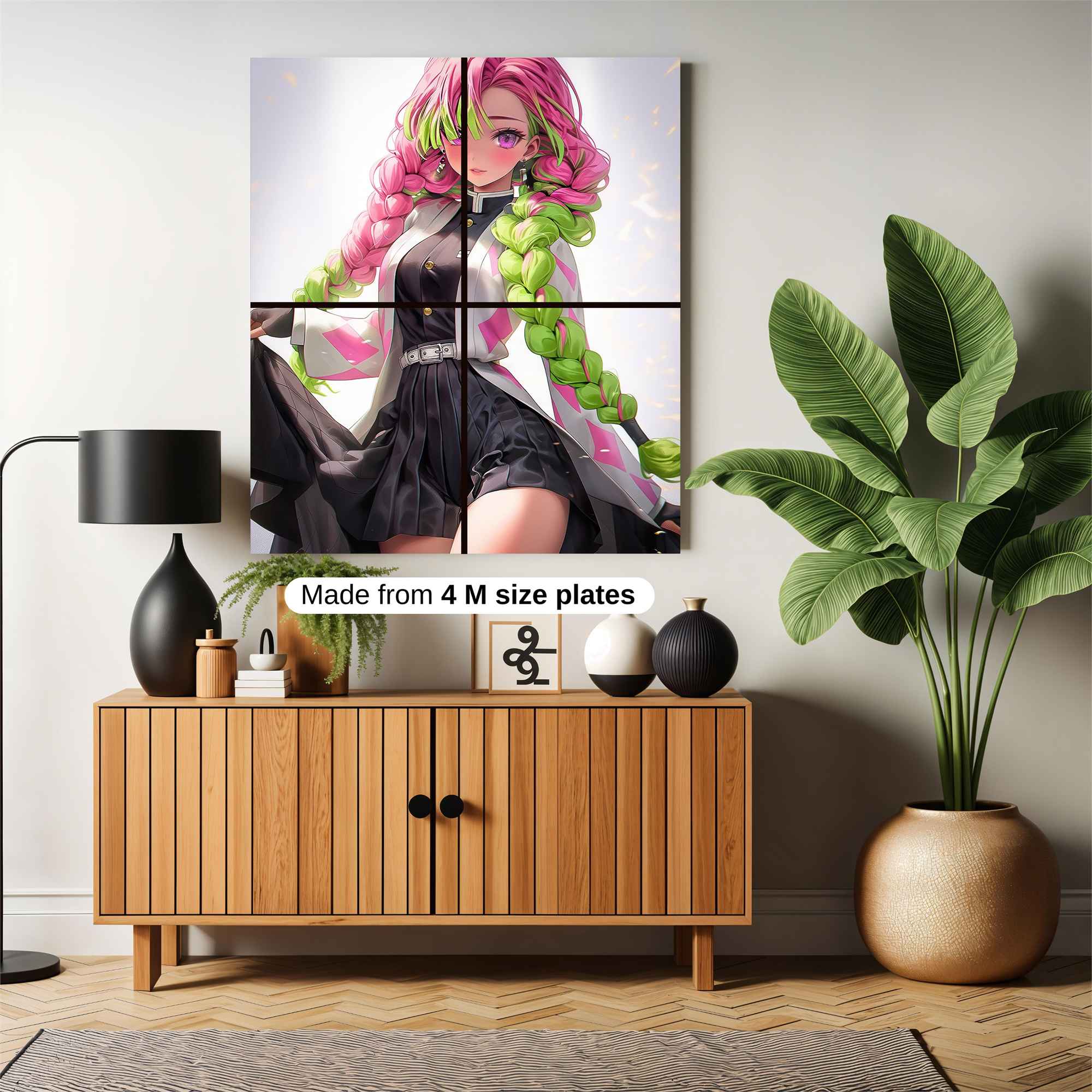 Mitsuri Vibrant Safe Wall Magnetic / M